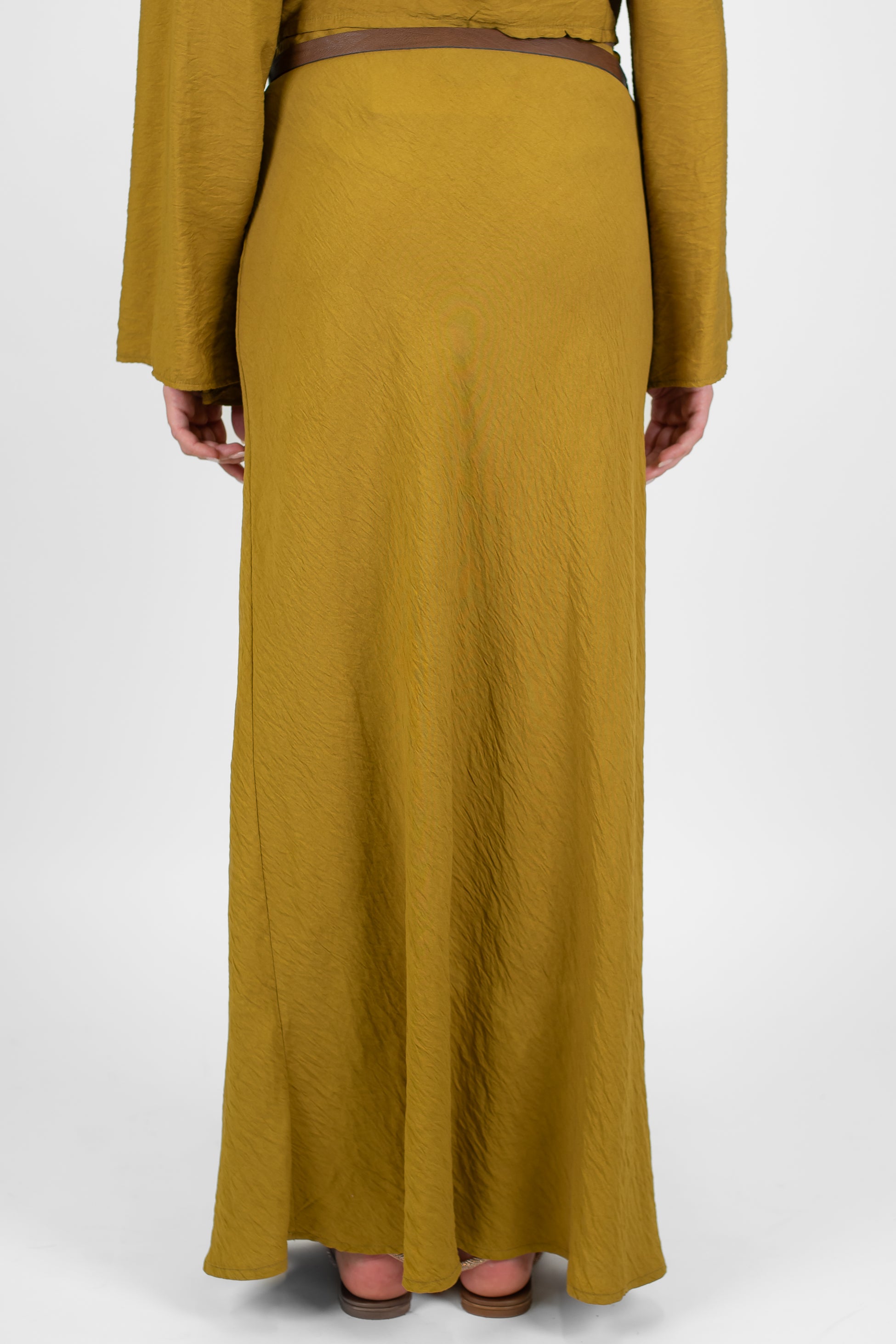 Haveone - Gonna in viscosa leggera con elastico in vita