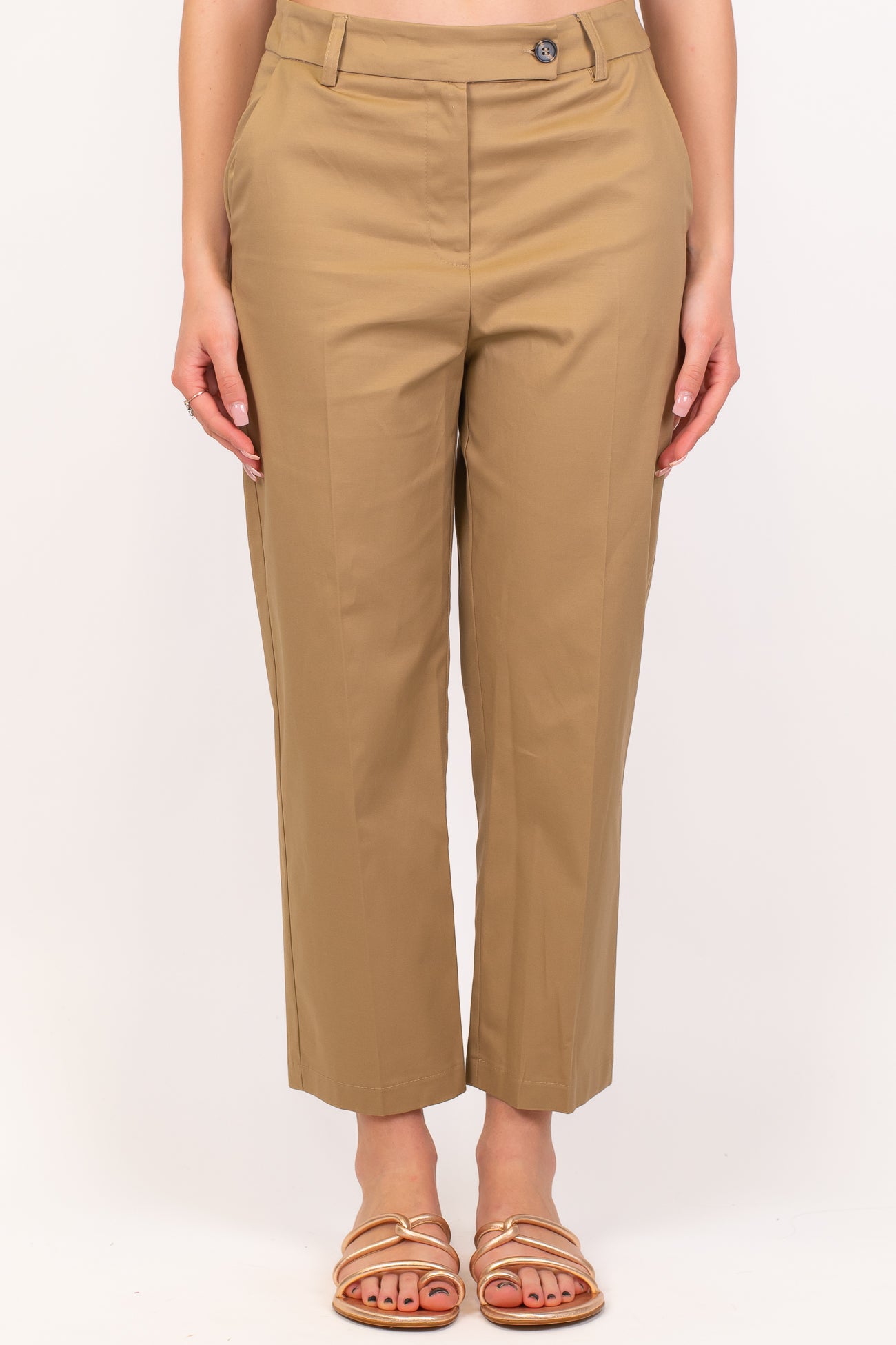 Tensione in - Pantalone regular in cotone