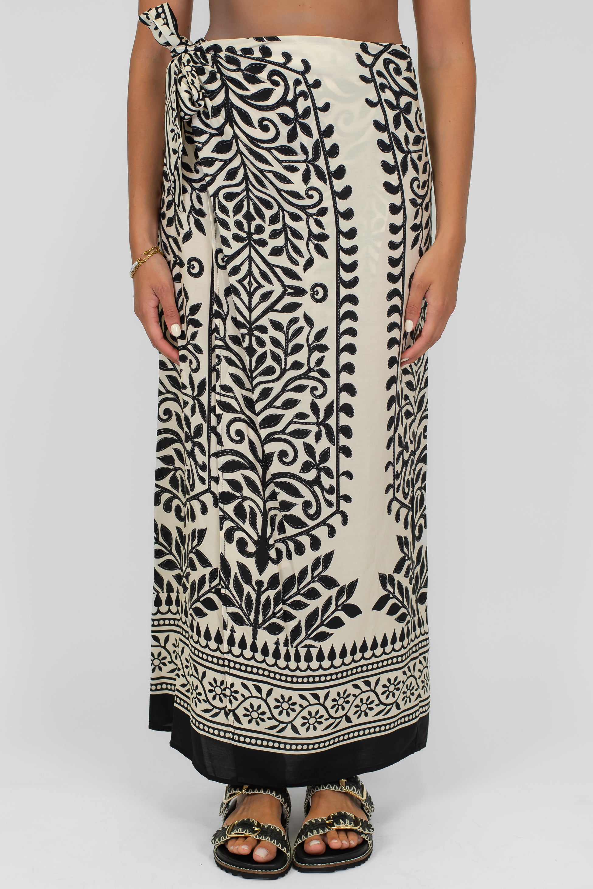 Haveone - Gonna pareo chiusura portafoglio fantasia