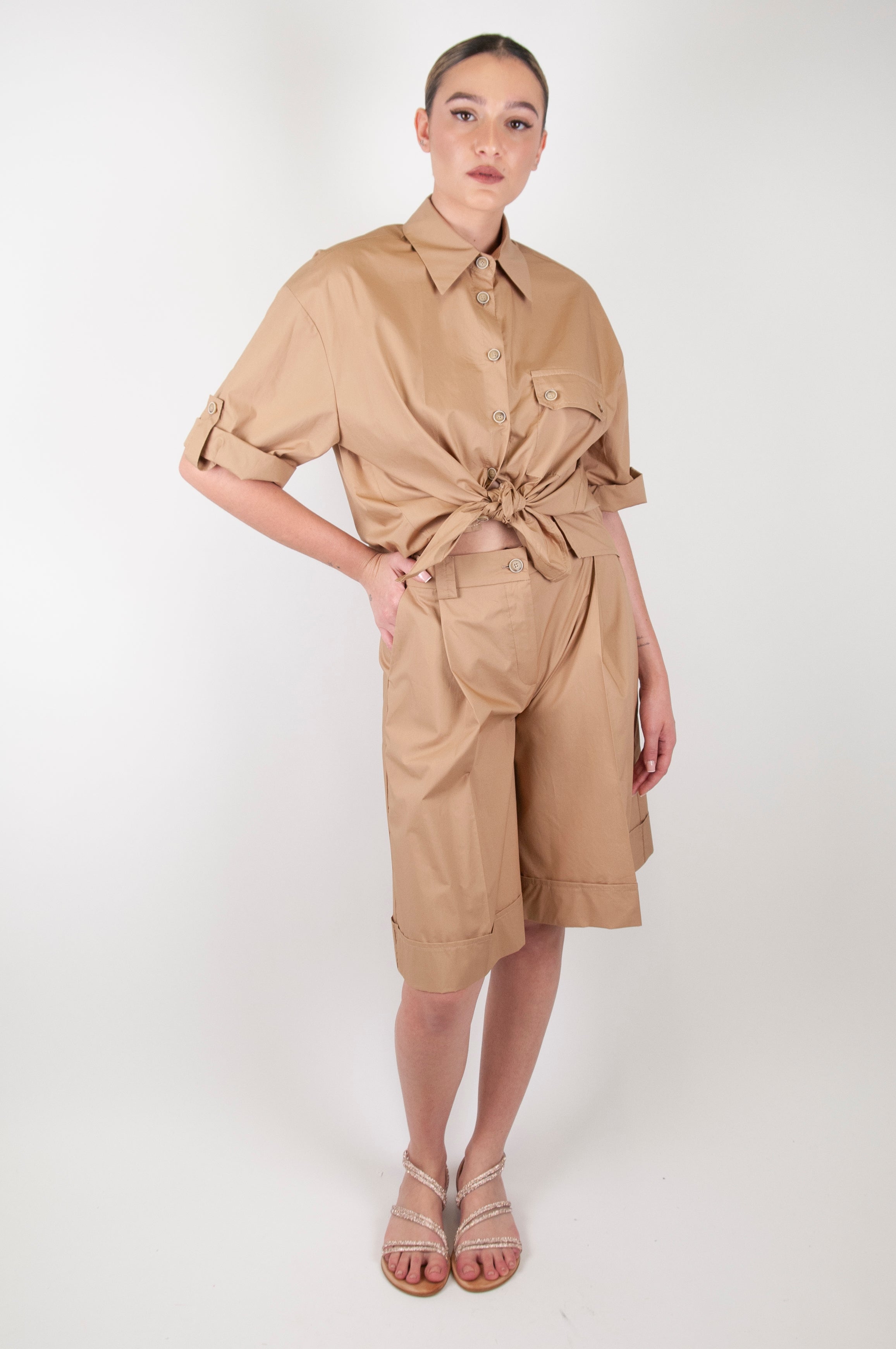 Maryley - Bermuda con pinces