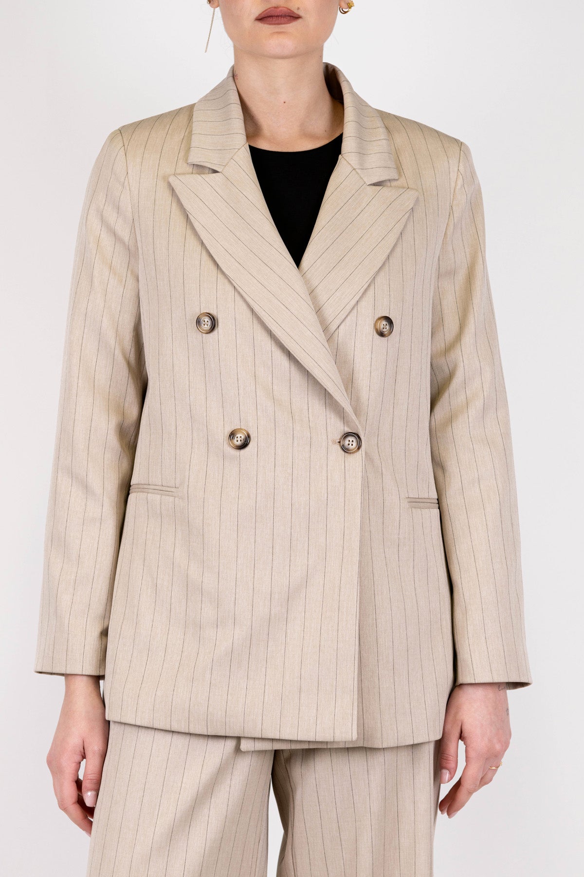 Dixie - Giacca doppiopetto gessata