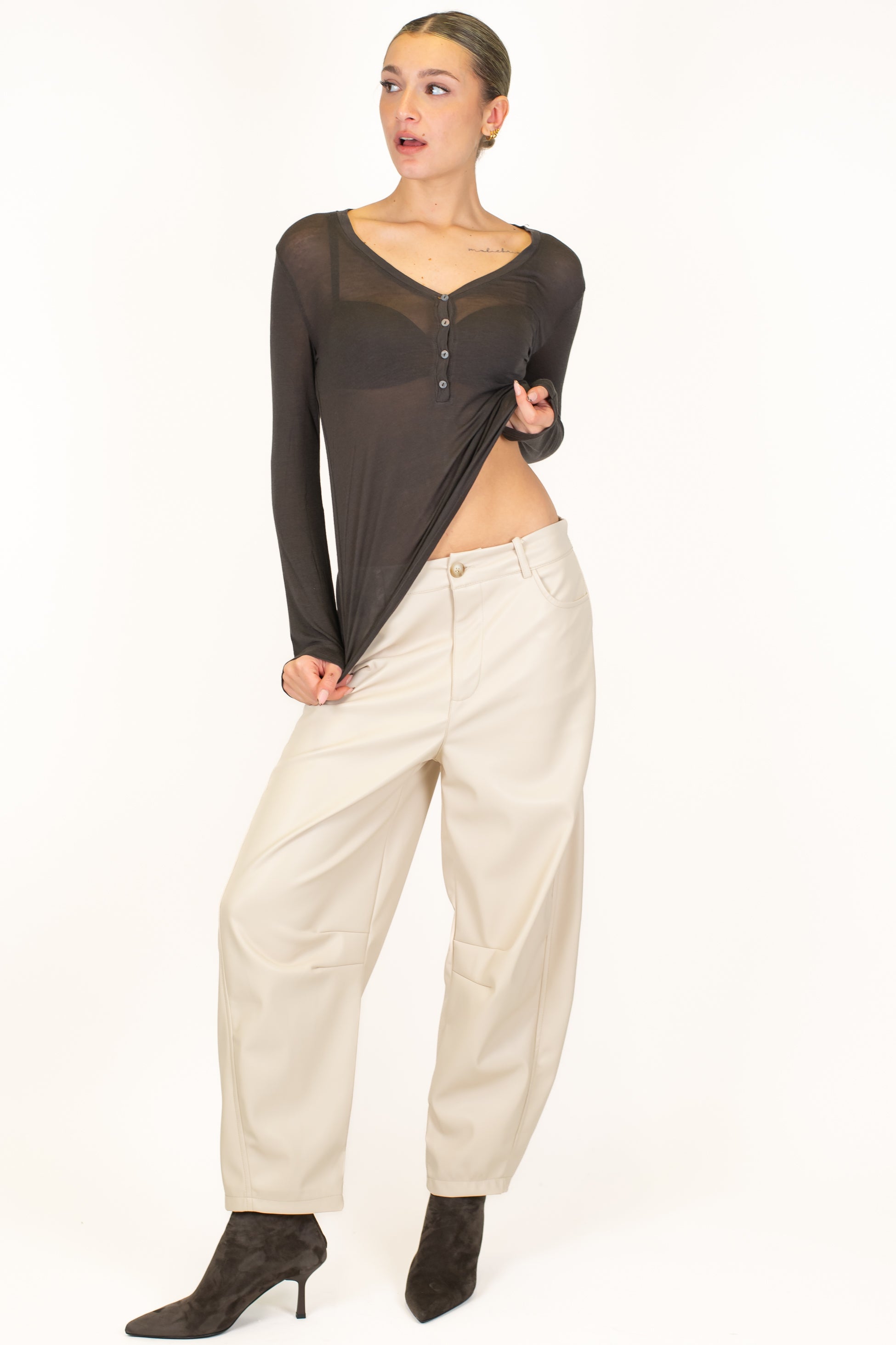 Haveone - Maglia serafina in misto cashmere