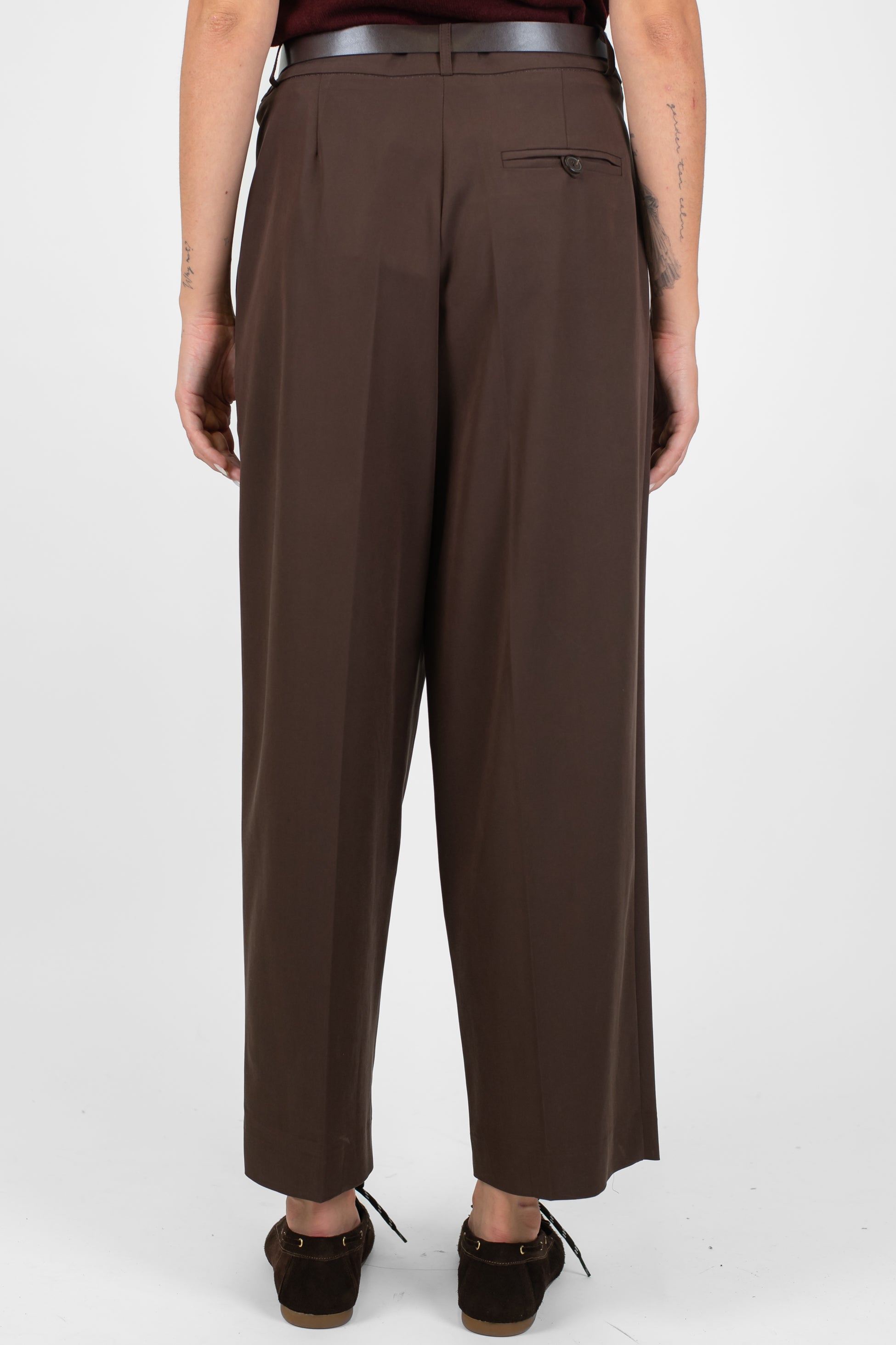 Maryley - Pantalone regular con pinces