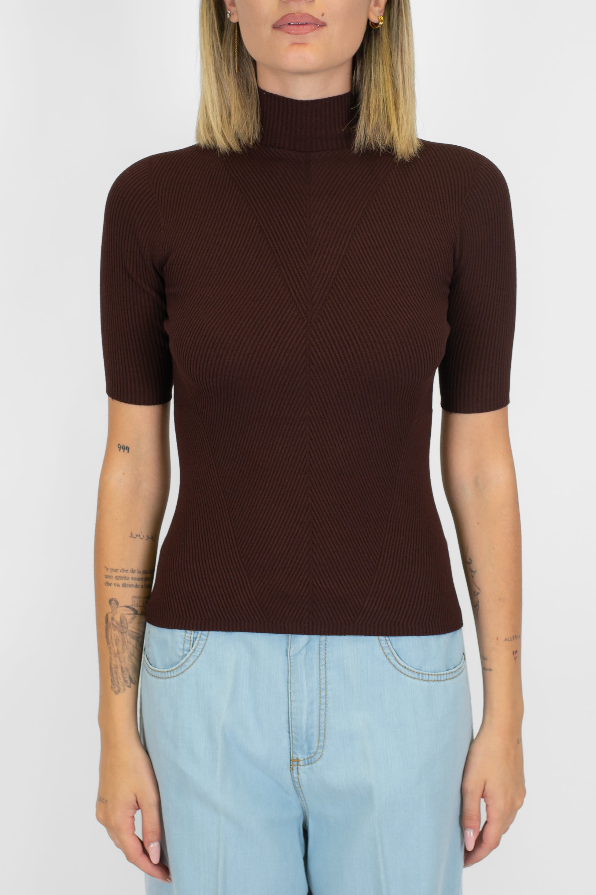 Kontatto - Lupetto mezzamanica a coste