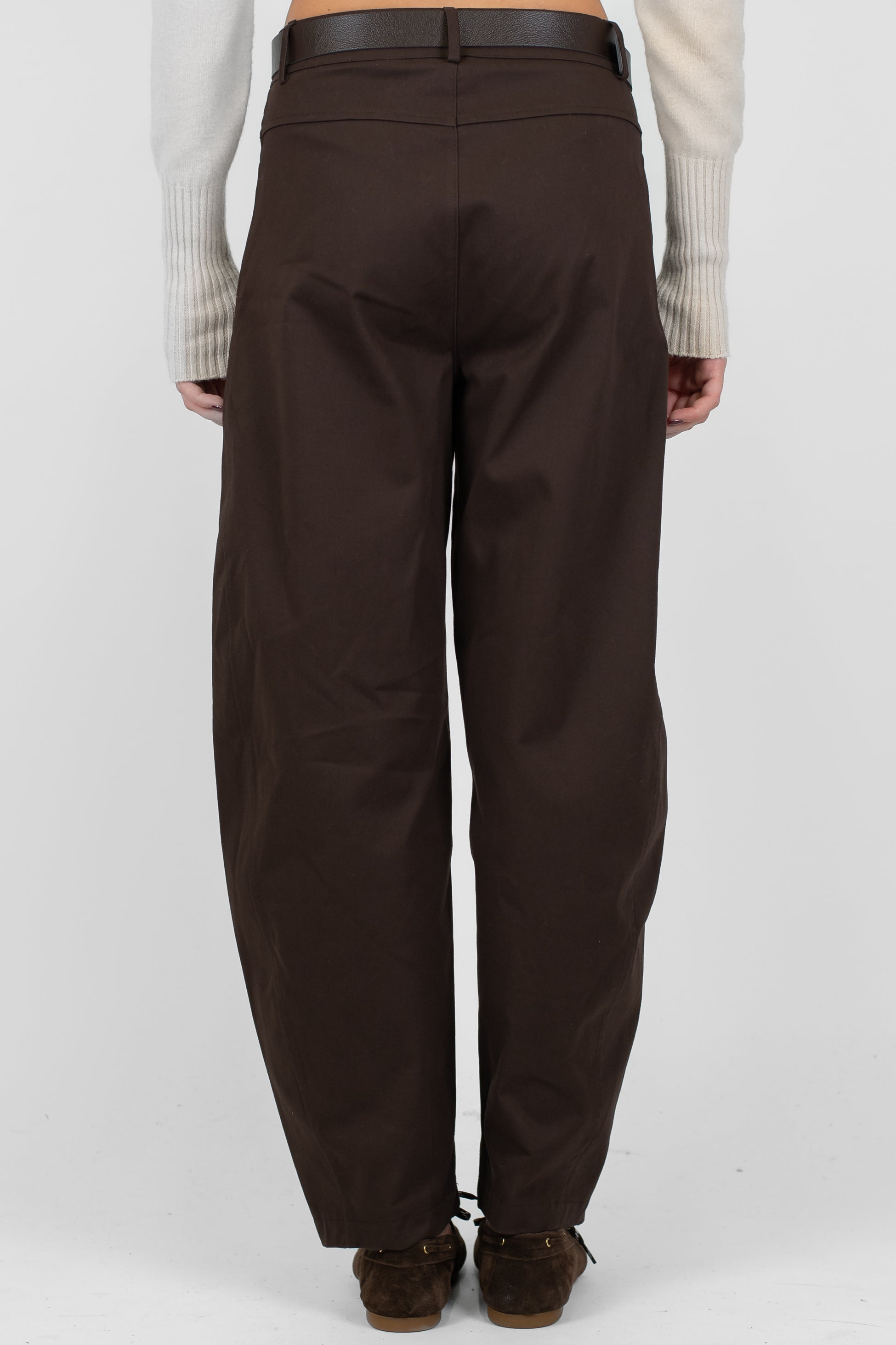 Haveone - Pantalone balloon a gamba ampia