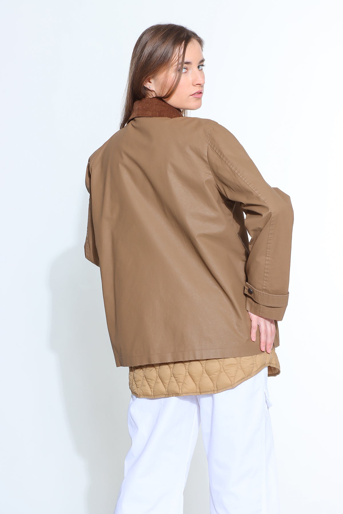 Maryley - Giubbino over con piumino interno