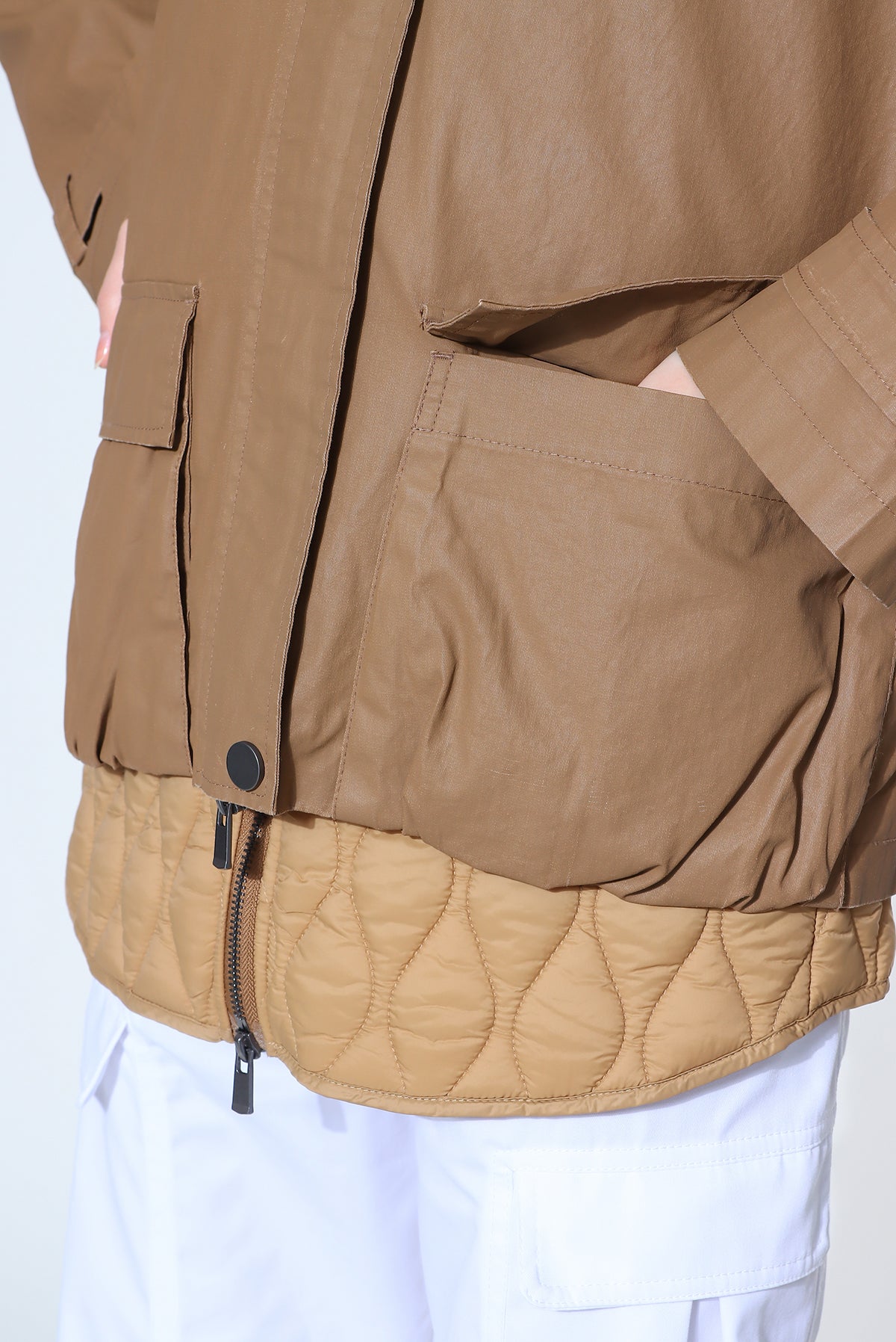 Maryley - Giubbino over con piumino interno