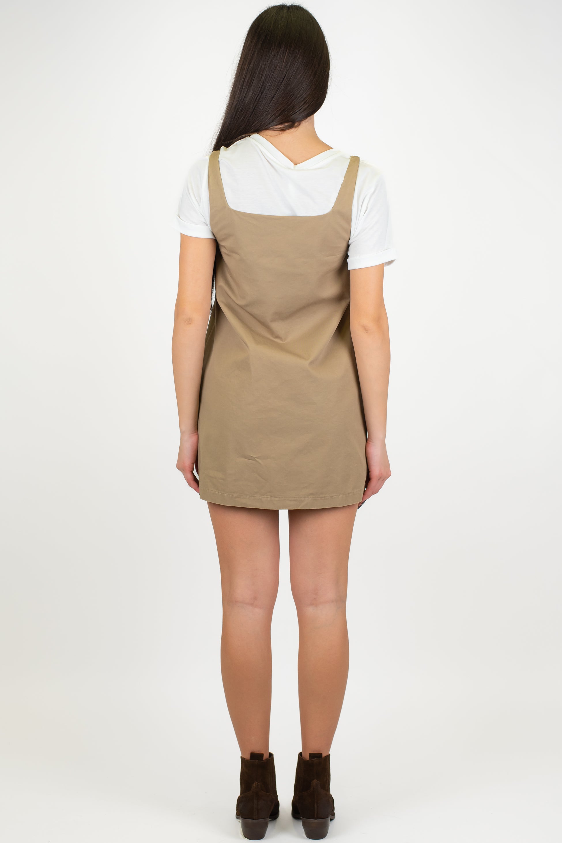 Tensione in - Abito corto in cotone con t-shirt basic