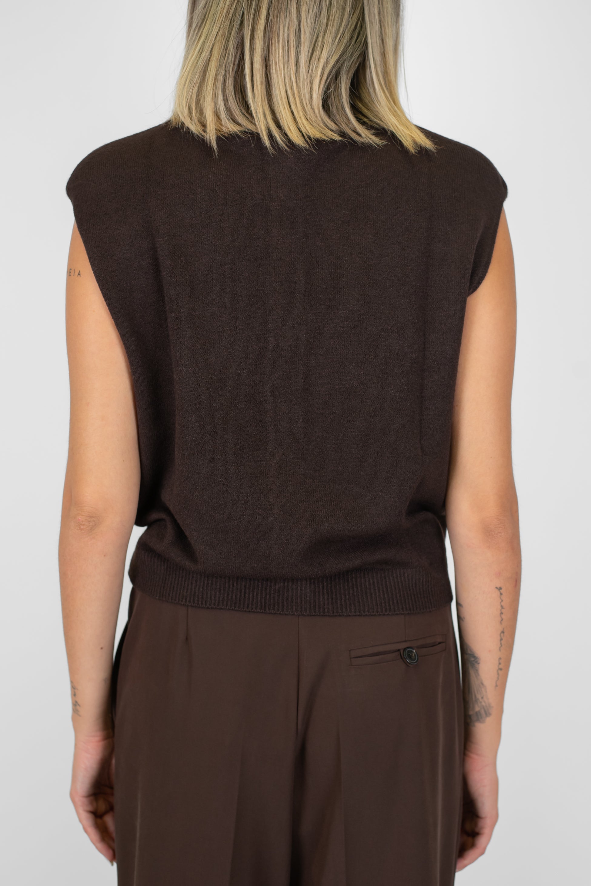 Maryley - Cardigan in viscosa giromaniche con spalline