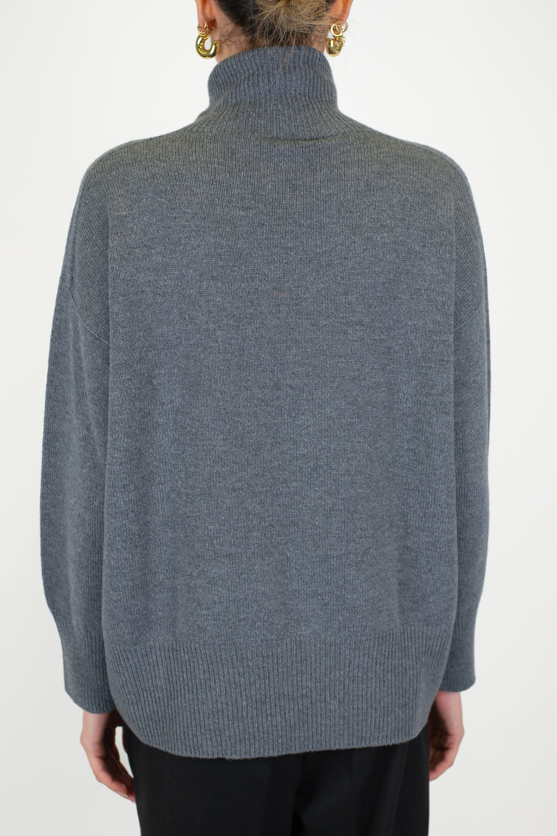 Tensione in - Dolcevita in misto lana vergine e cashmere