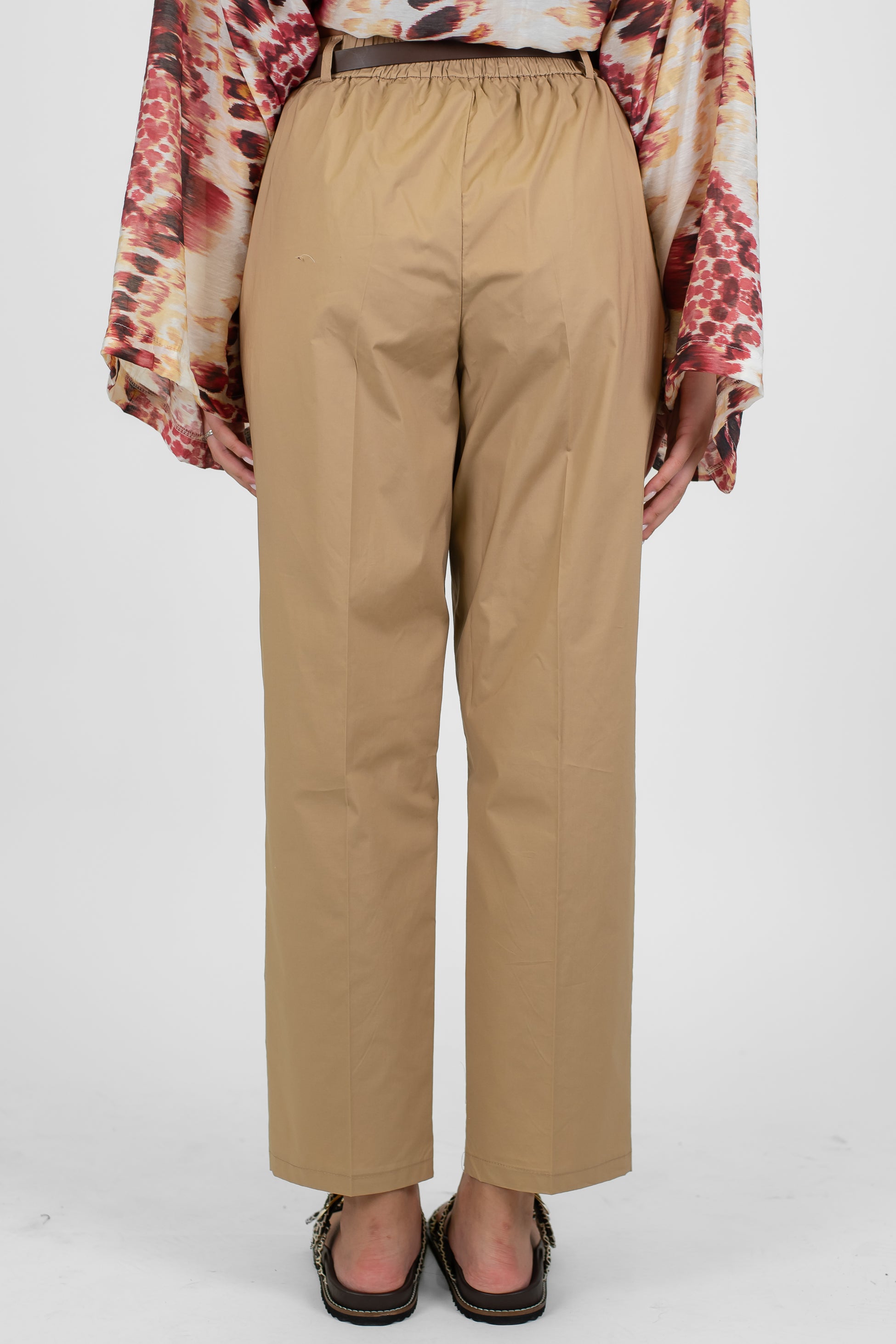 Tensione in - Pantalone regoular chino in tela paracadute