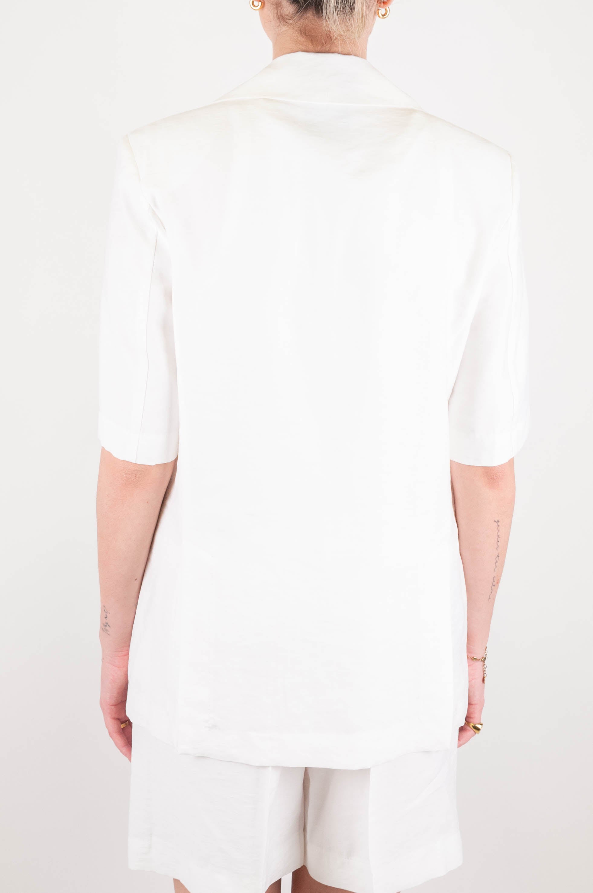 Maryley - Giacca mezza manica con chiusura ad un bottone