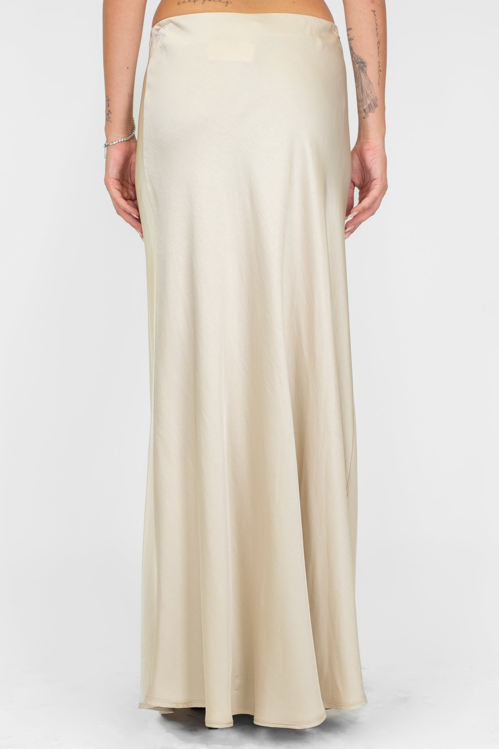 Tensione in - Gonna in viscosa con elastico in vita