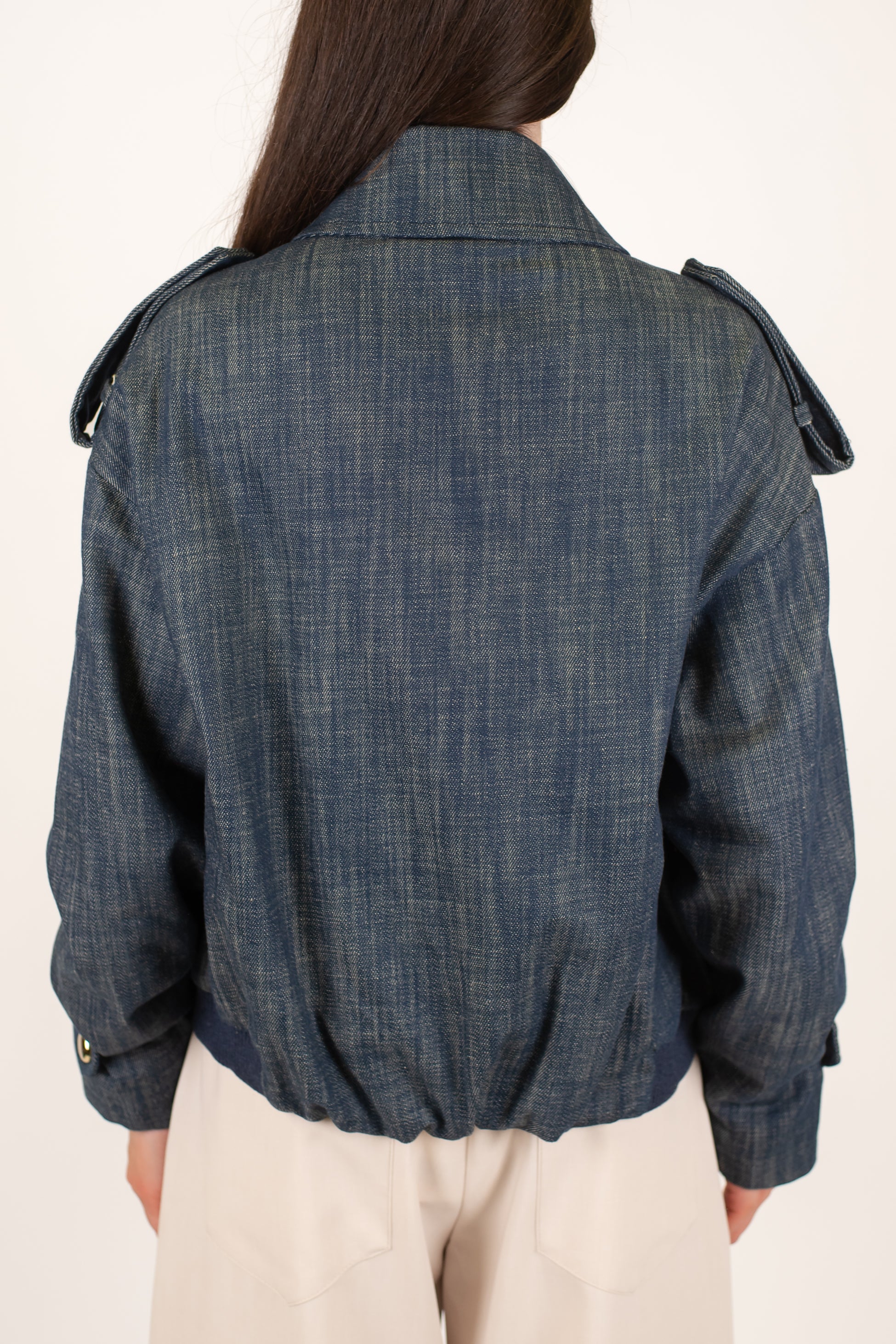 Maryley - Giubbino con tasconi in cotone