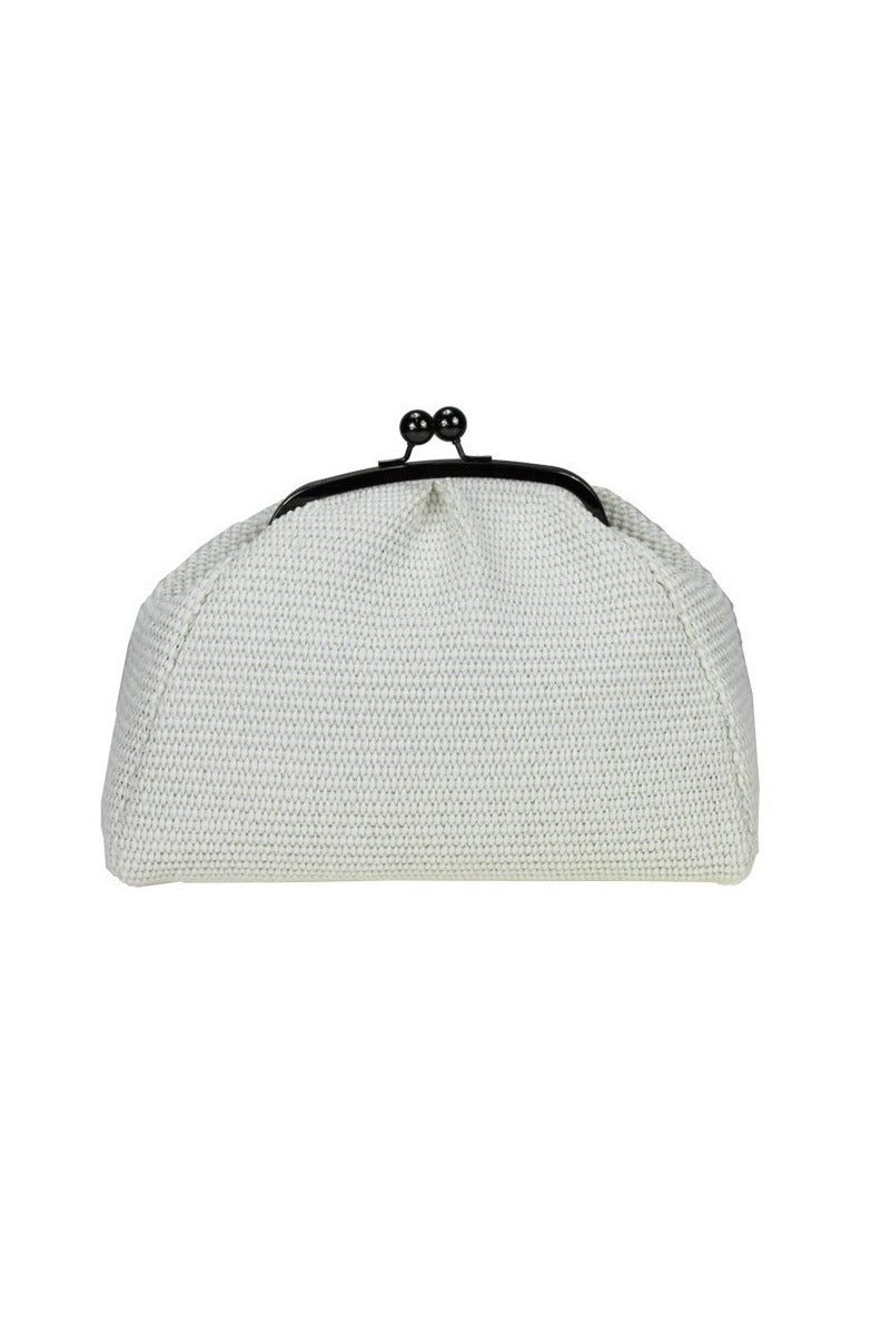 Clutch grande in rafia