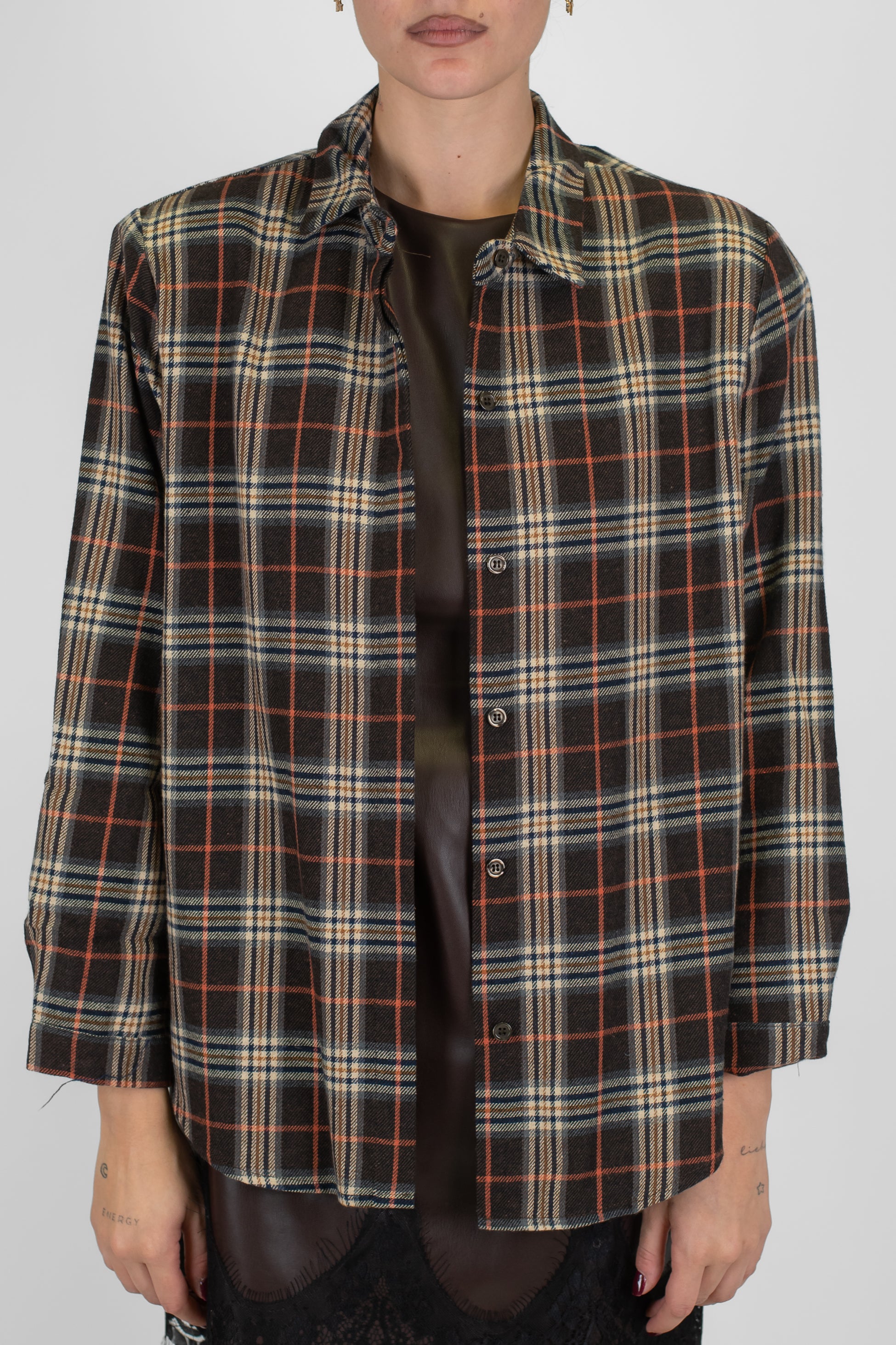 Haveone - Camicia fantasia quadri