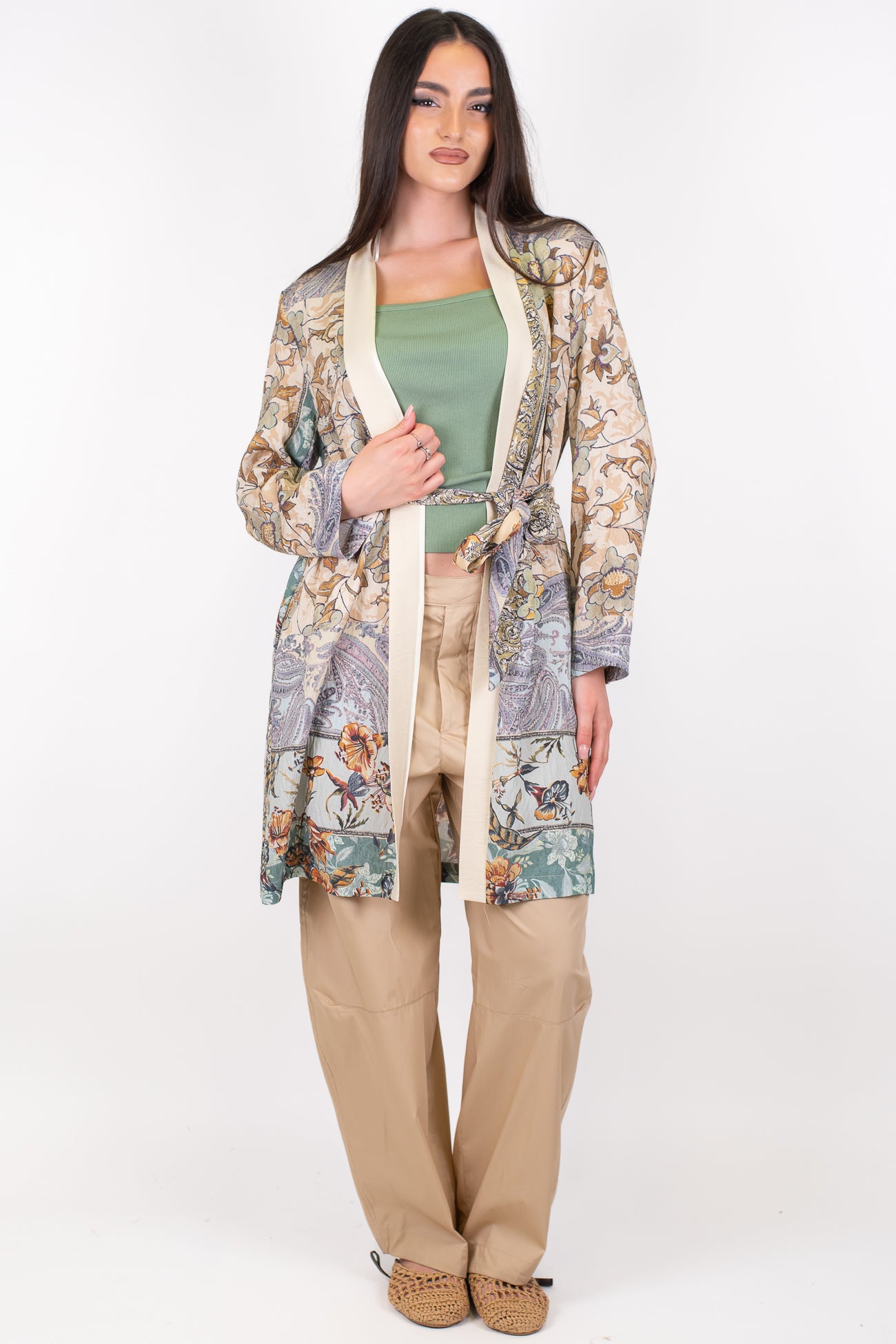Motel - Pantalone balloon in cotone leggero