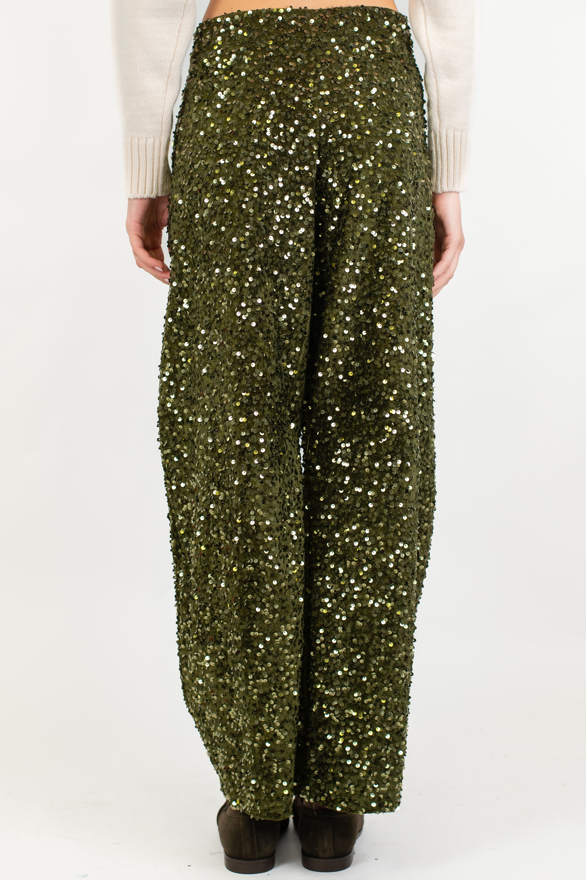 Tensione in - Pantalone balloon paillettes