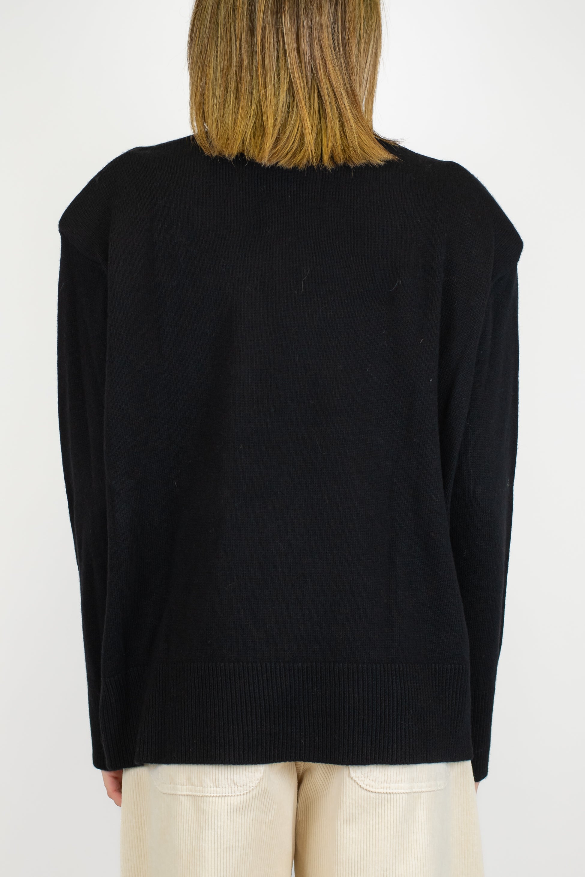 Tensione in - Maglia a scatola con spalline