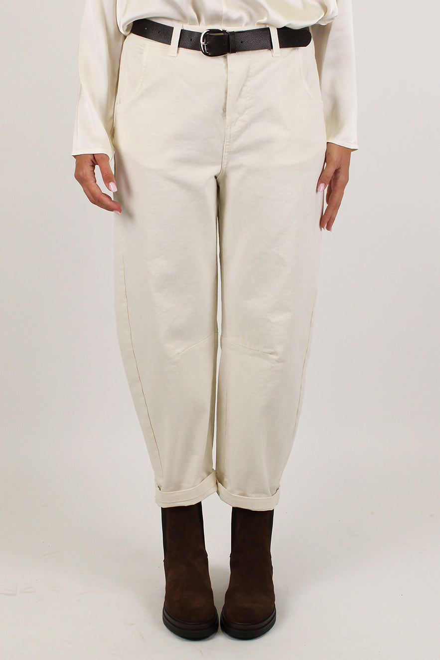 Haveone - Pantalone balloon con elastico sul retro