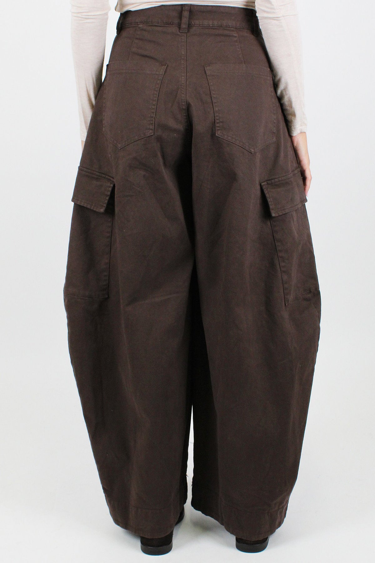 Motel - Pantalone barrell cargo