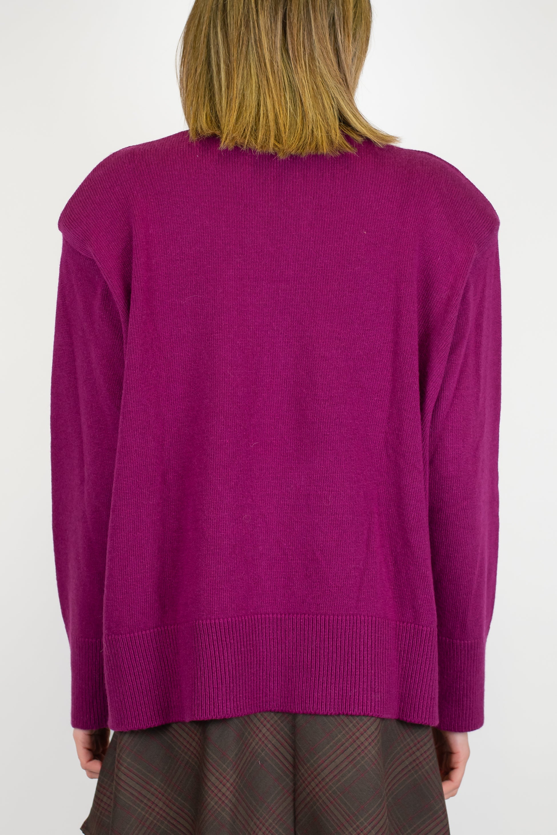 Tensione in - Maglia a scatola con spalline