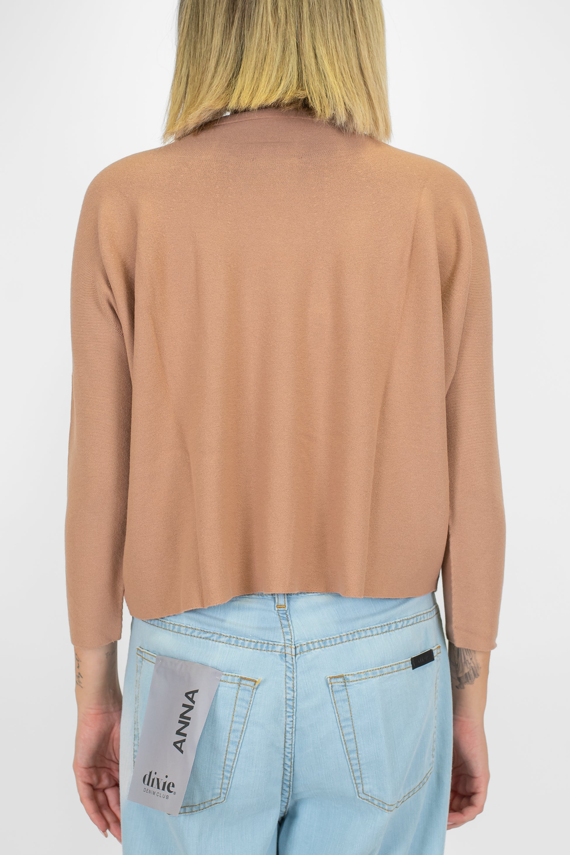 Kontatto - Maglia con collo cratere e manica tre quarti