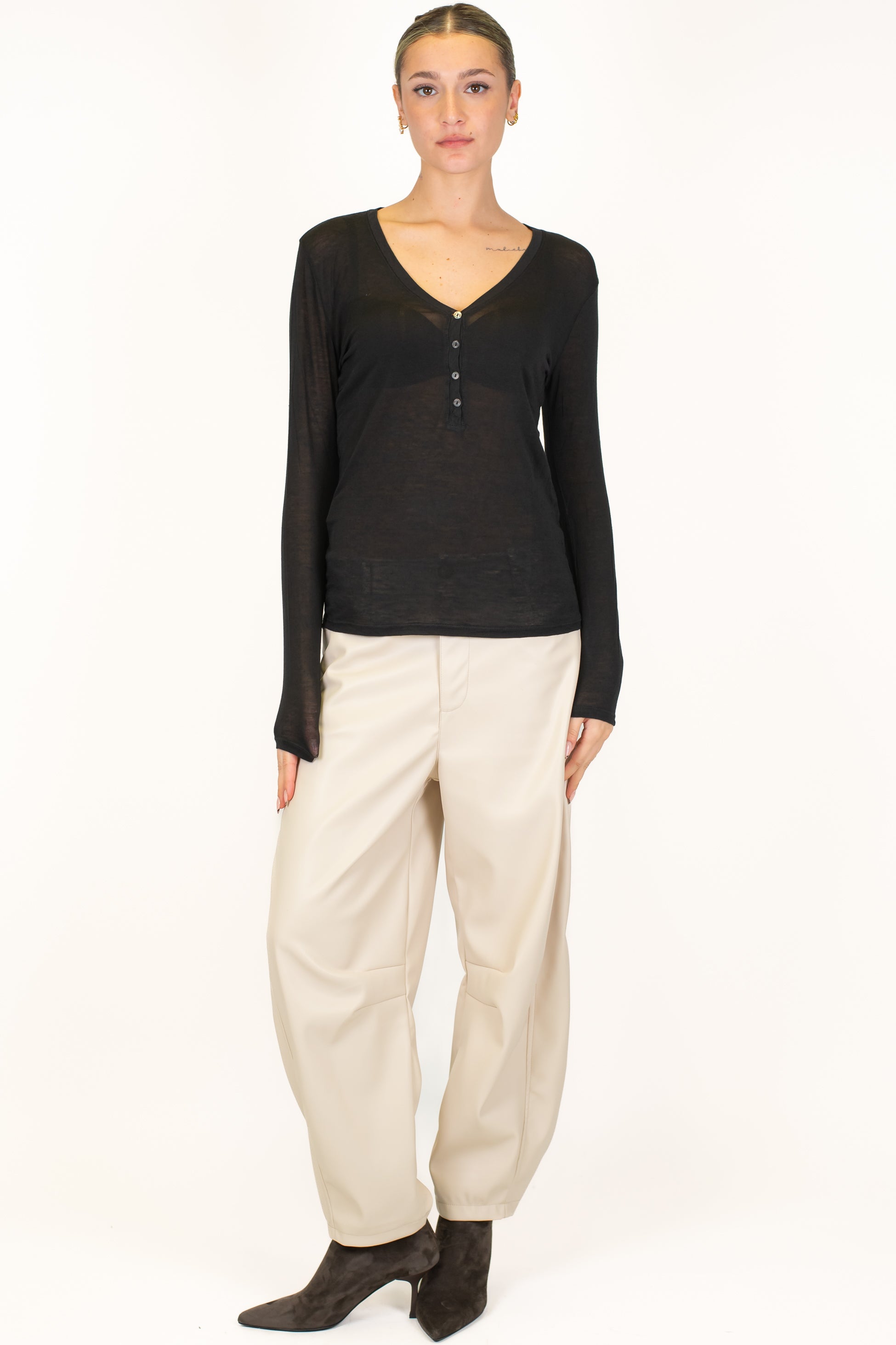 Haveone - Maglia serafina in misto cashmere