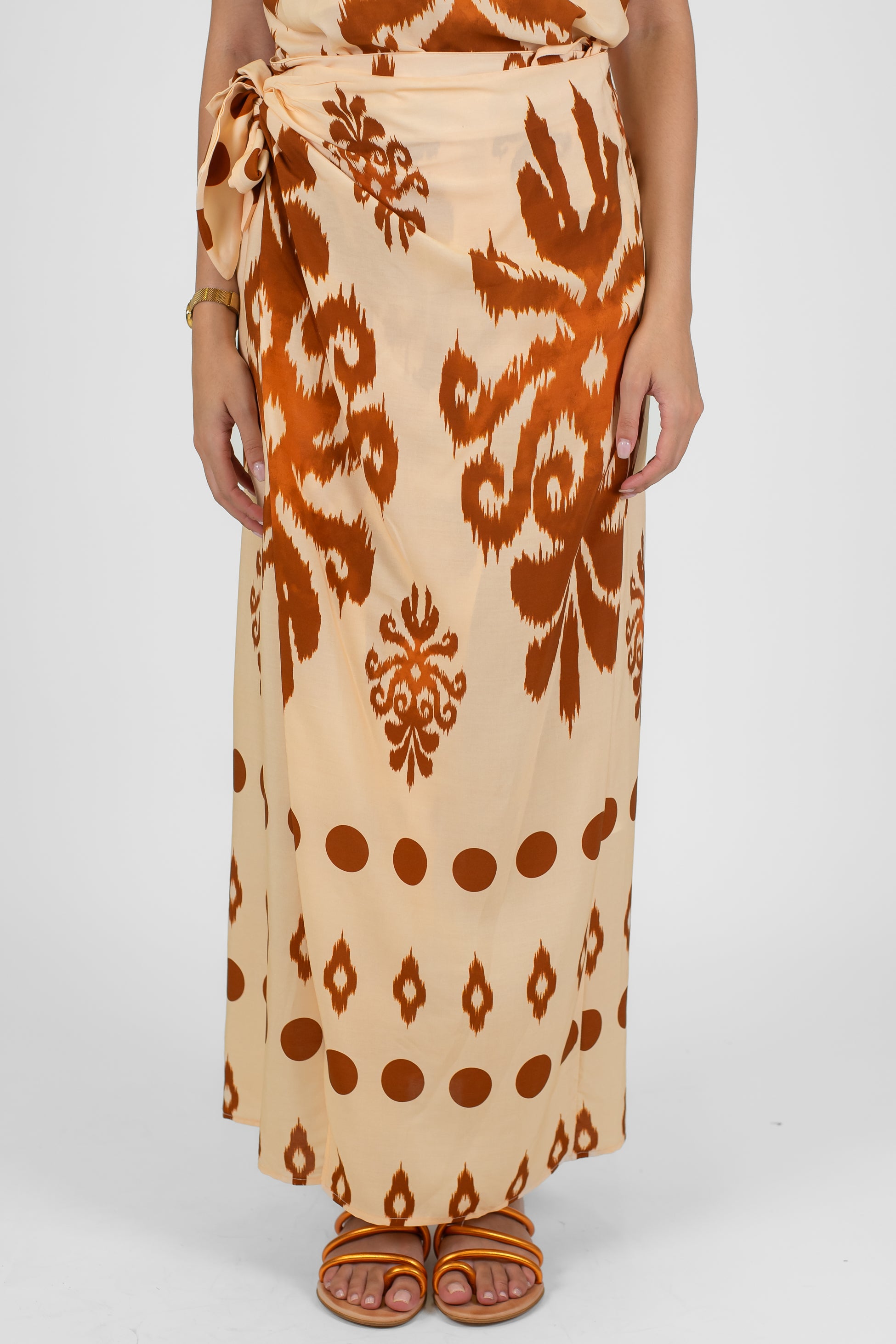 Haveone - Gonna pareo chiusura portafoglio fantasia