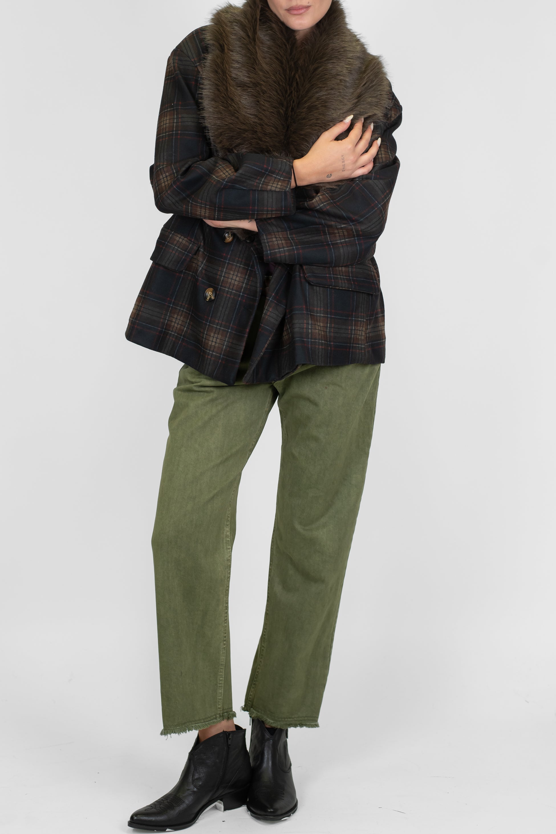 Tensione in - Pantalone regular in denim colorato