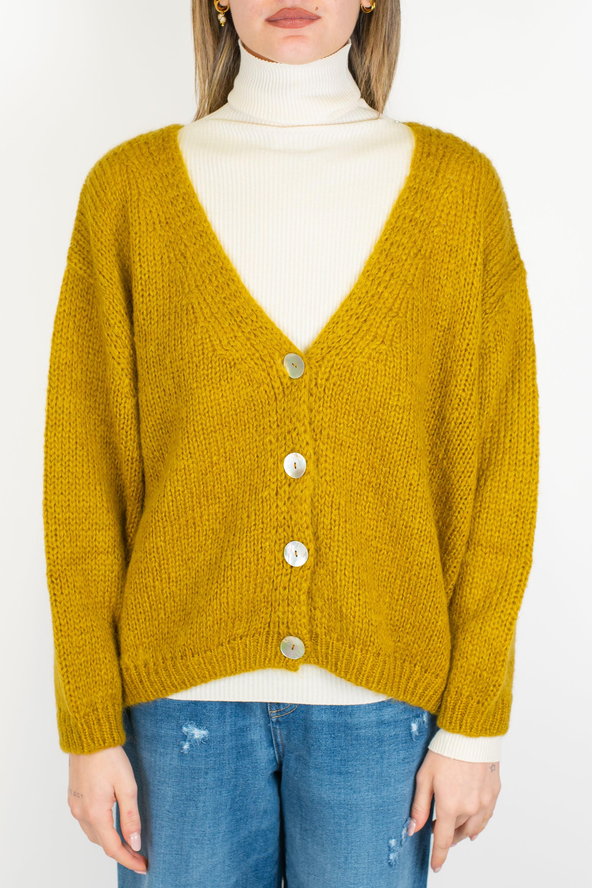 Kontatto - Cardigan quattro bottoni