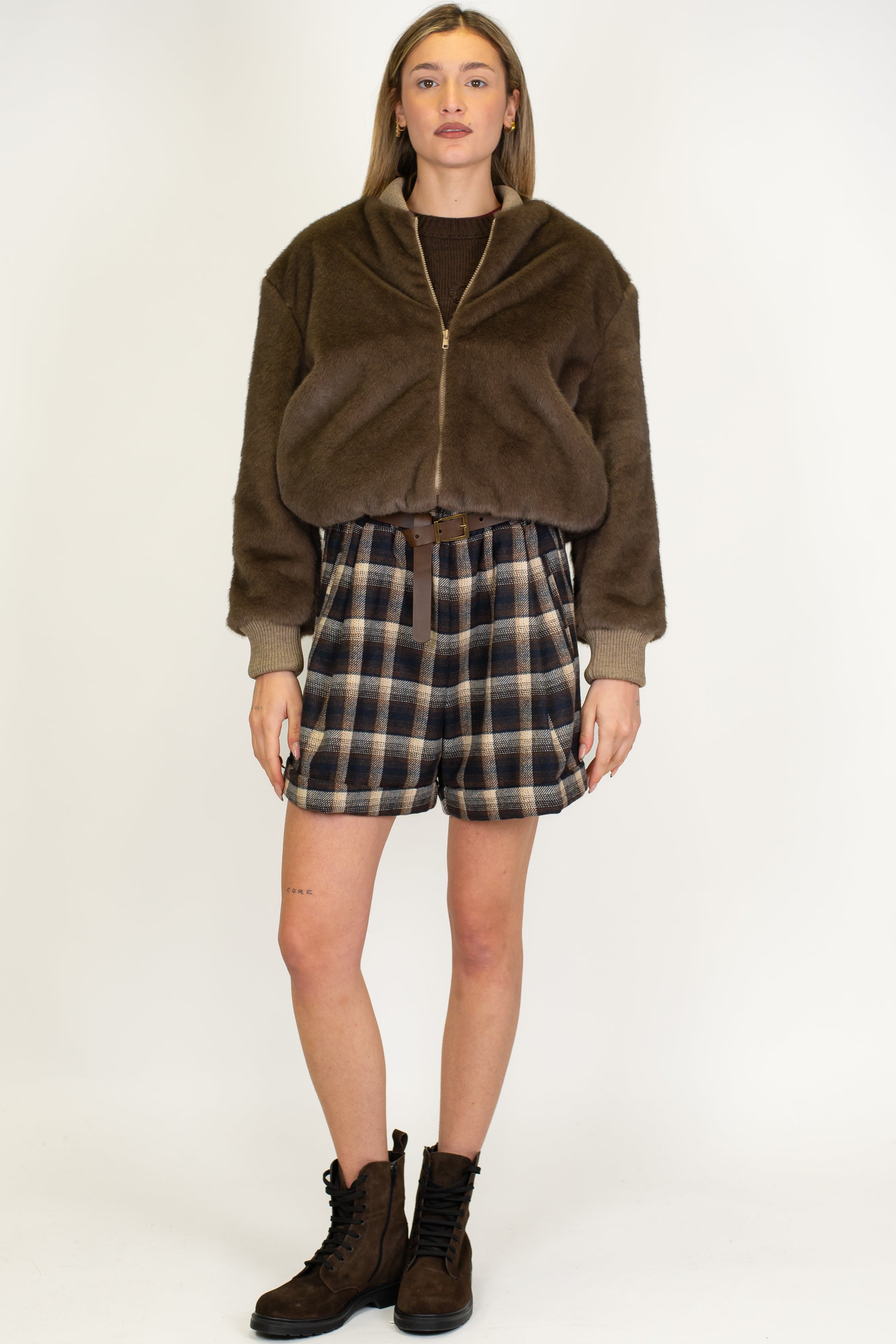 Haveone - Bomber ecopelliccia