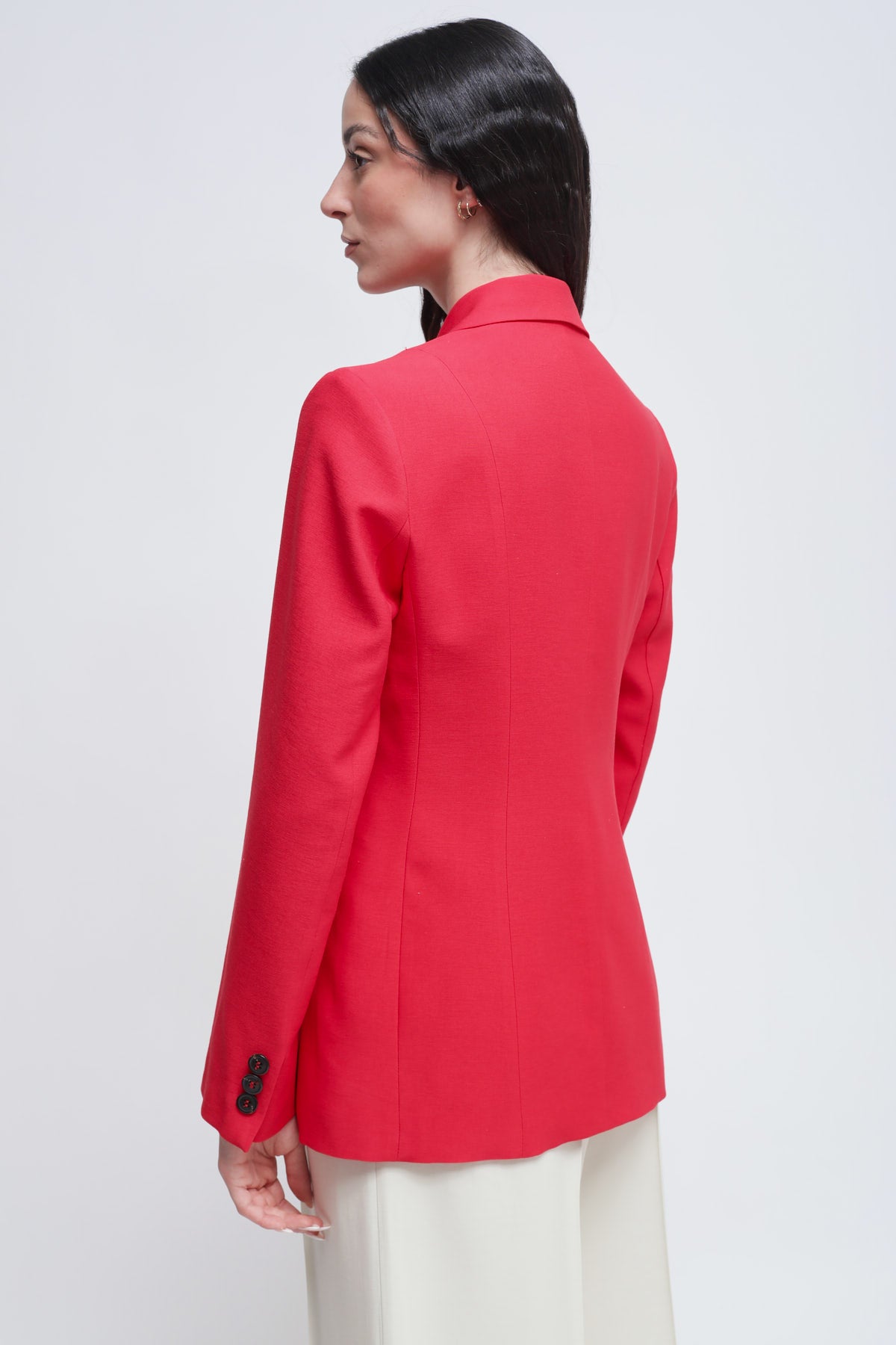 Maryley - Giacca doppiopetto con rever a lancia