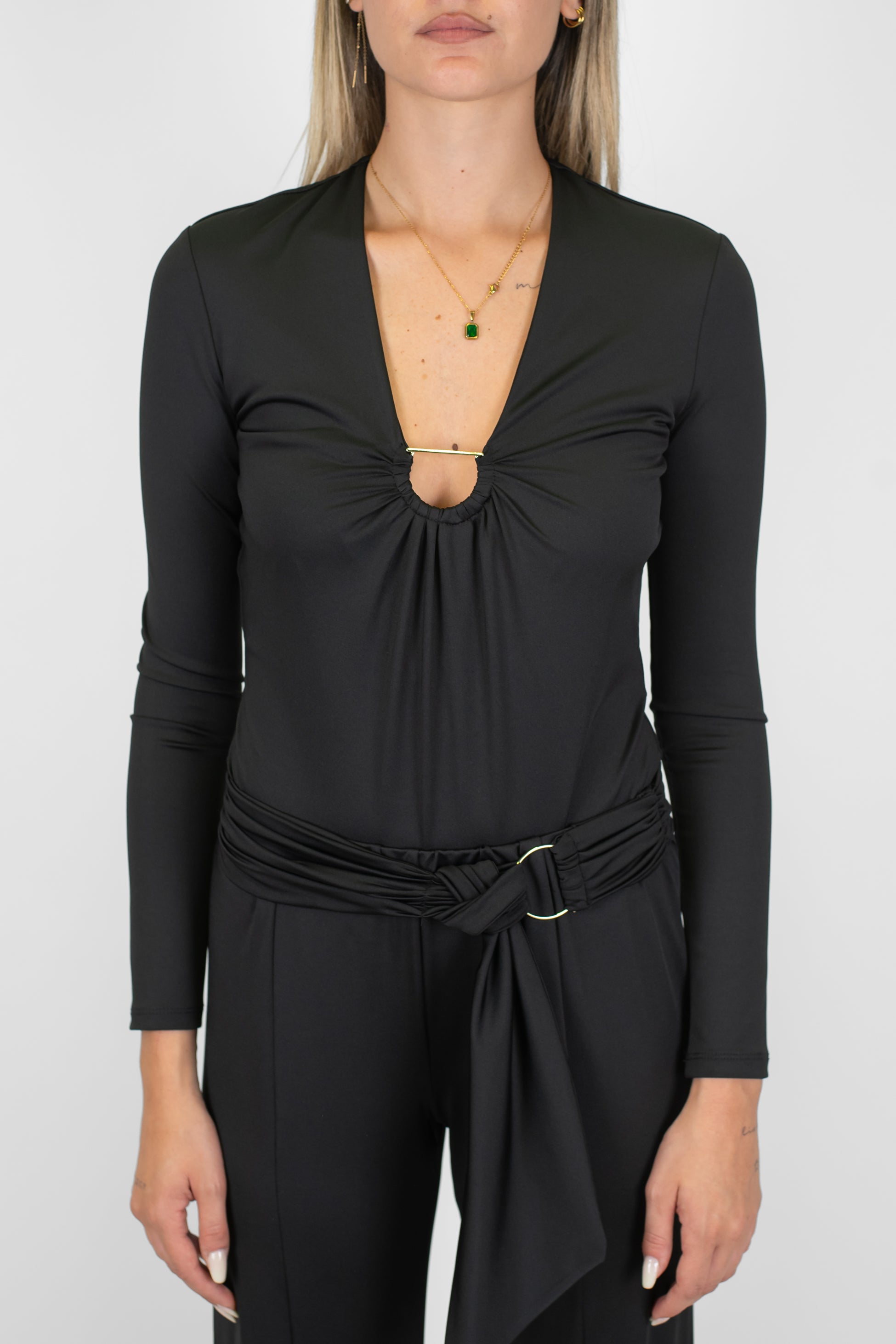 Haveone - Body scollo V con accessorio