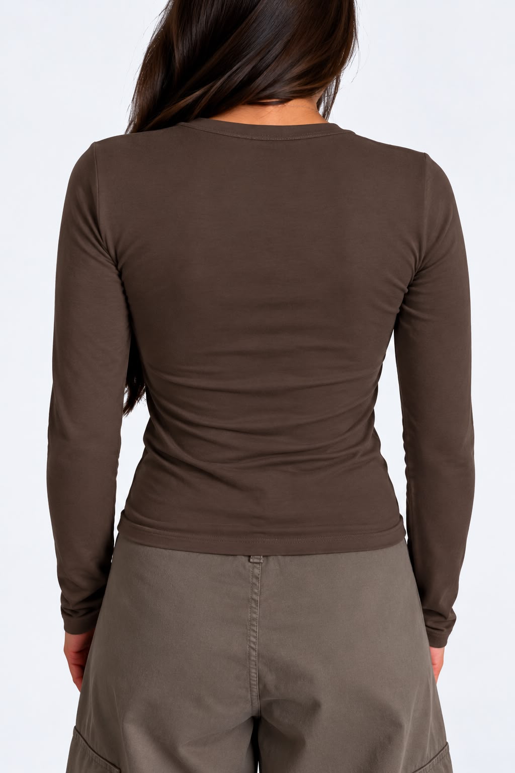 Dixie - Maglia serafino basic in misto cashmere