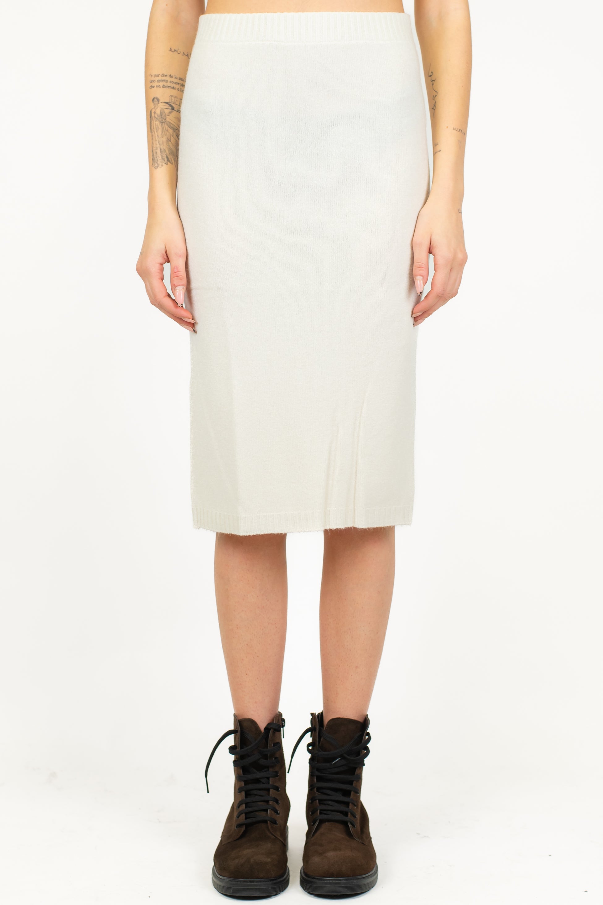 Maryley - Gonna in maglia con elastico in vita