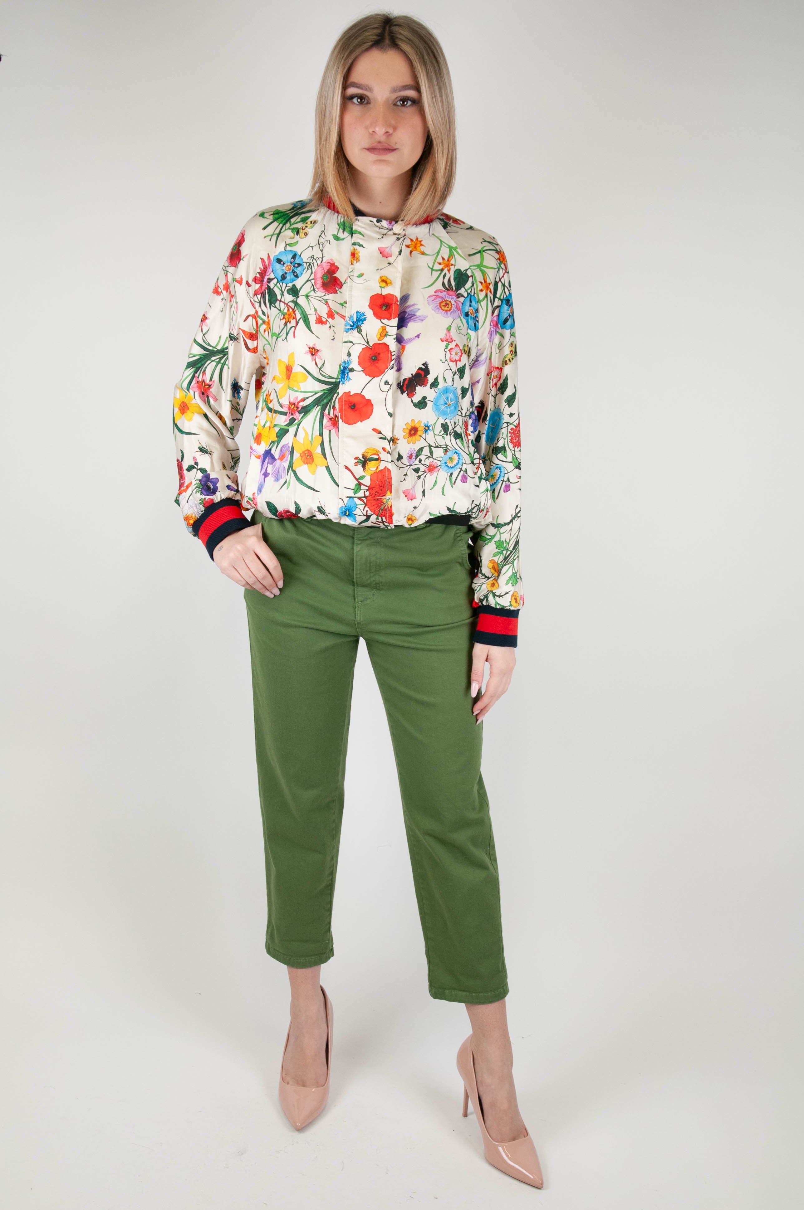 Tensione in - Pantalone regular con quattro tasche