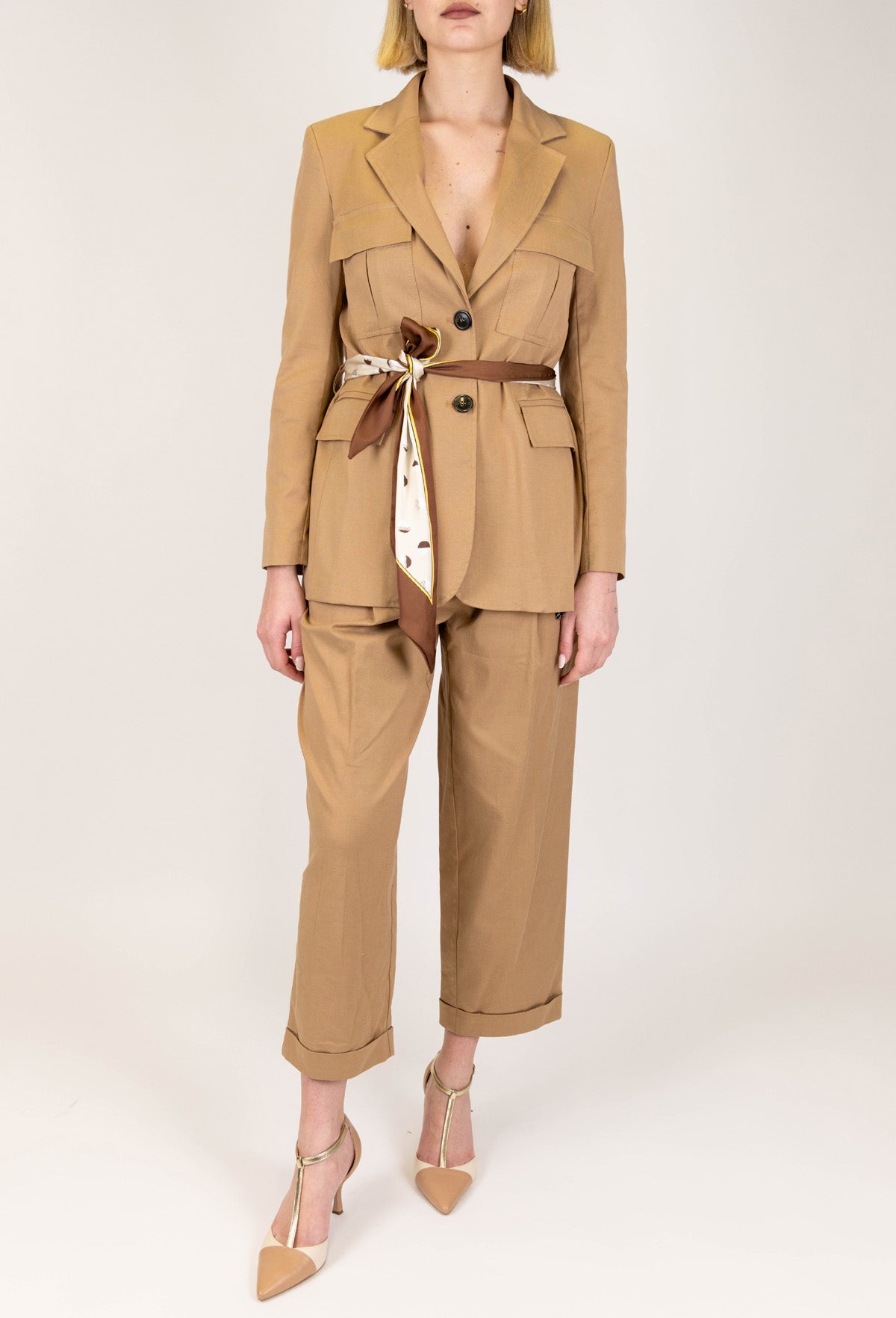 Maryley - Pantalone regular con charms