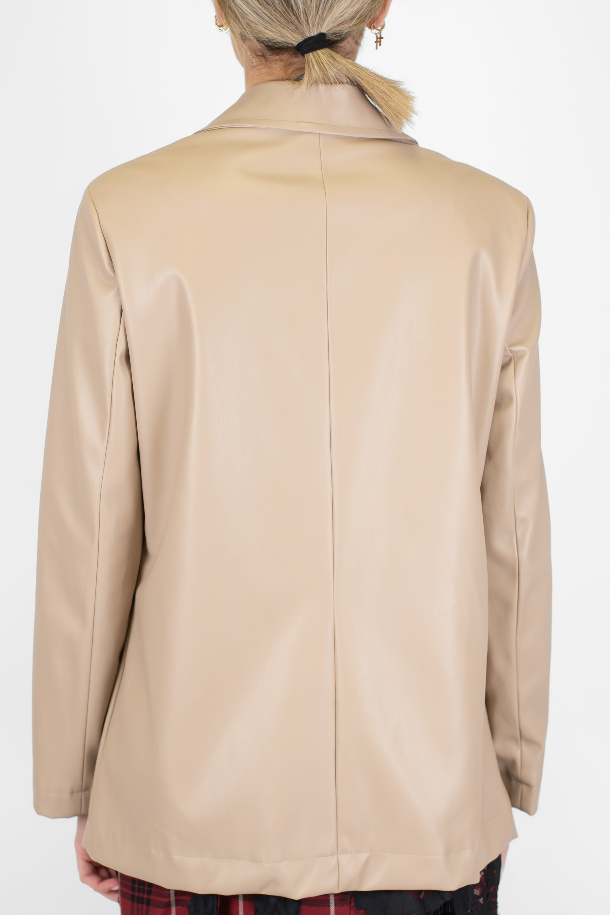 Dixie - Giacca monopetto in ecopelle