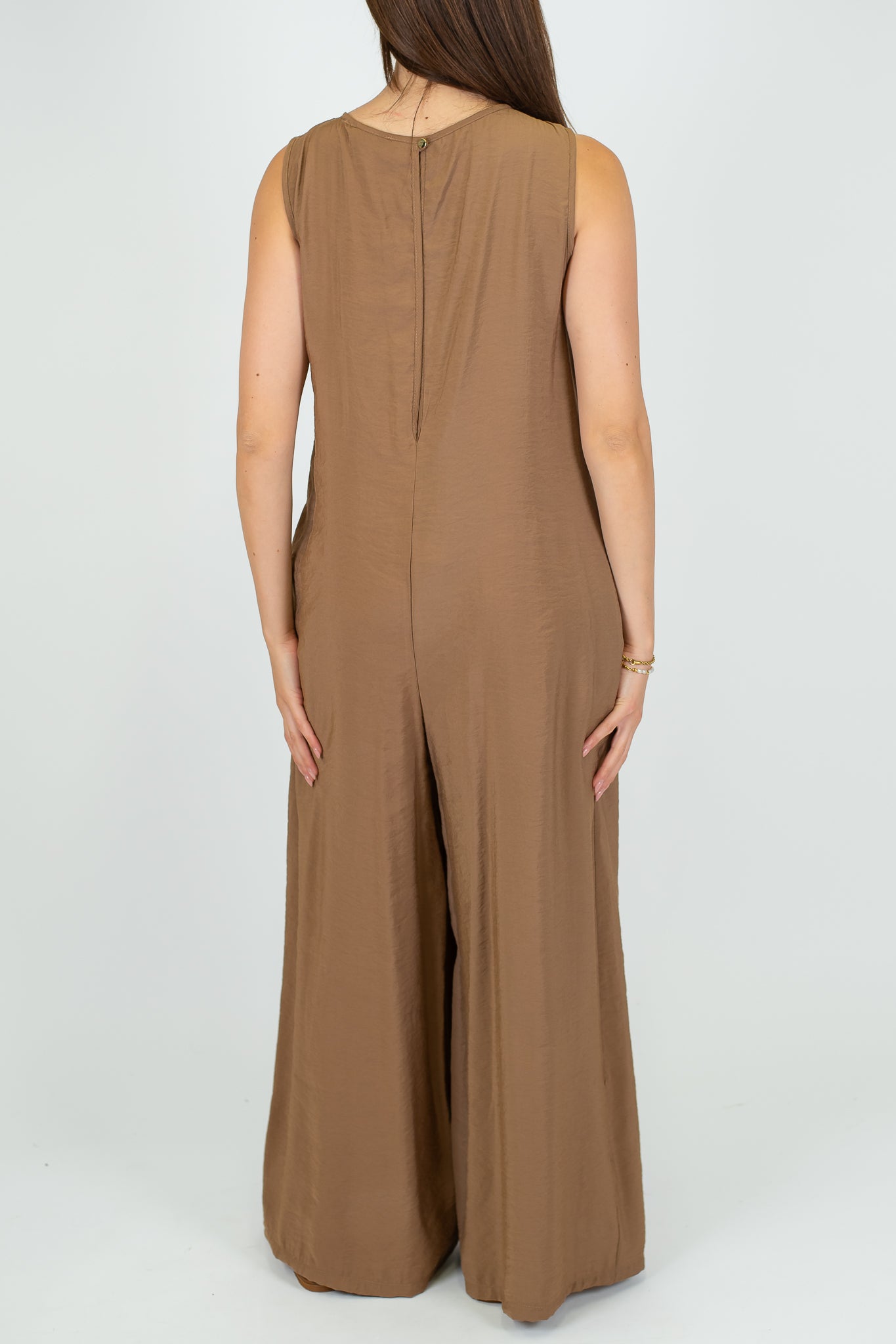 Motel - Tuta giromaniche in modal con scollo sul retro