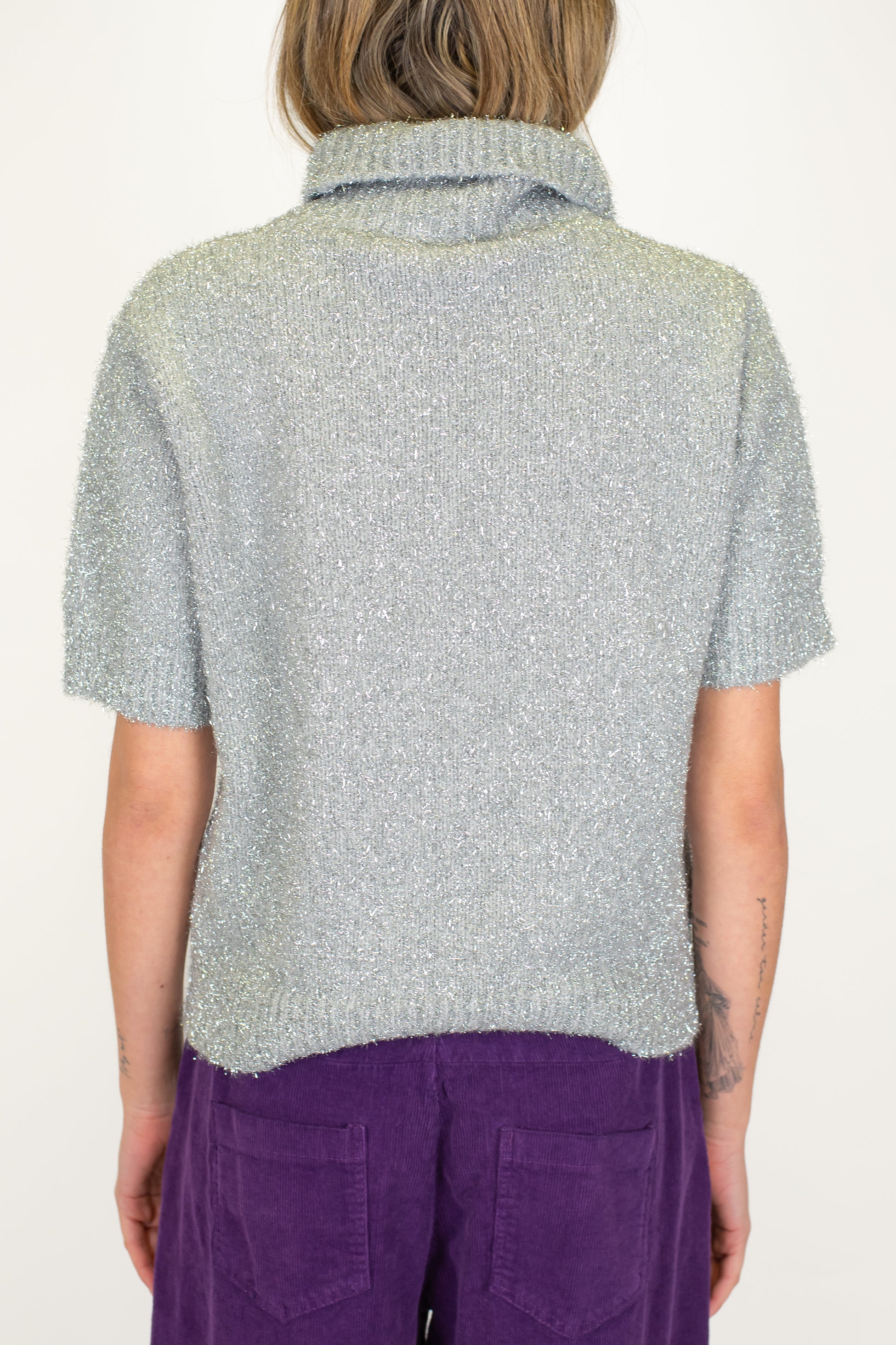 Haveone - Dolcevita mezzamanica lurex in misto lana