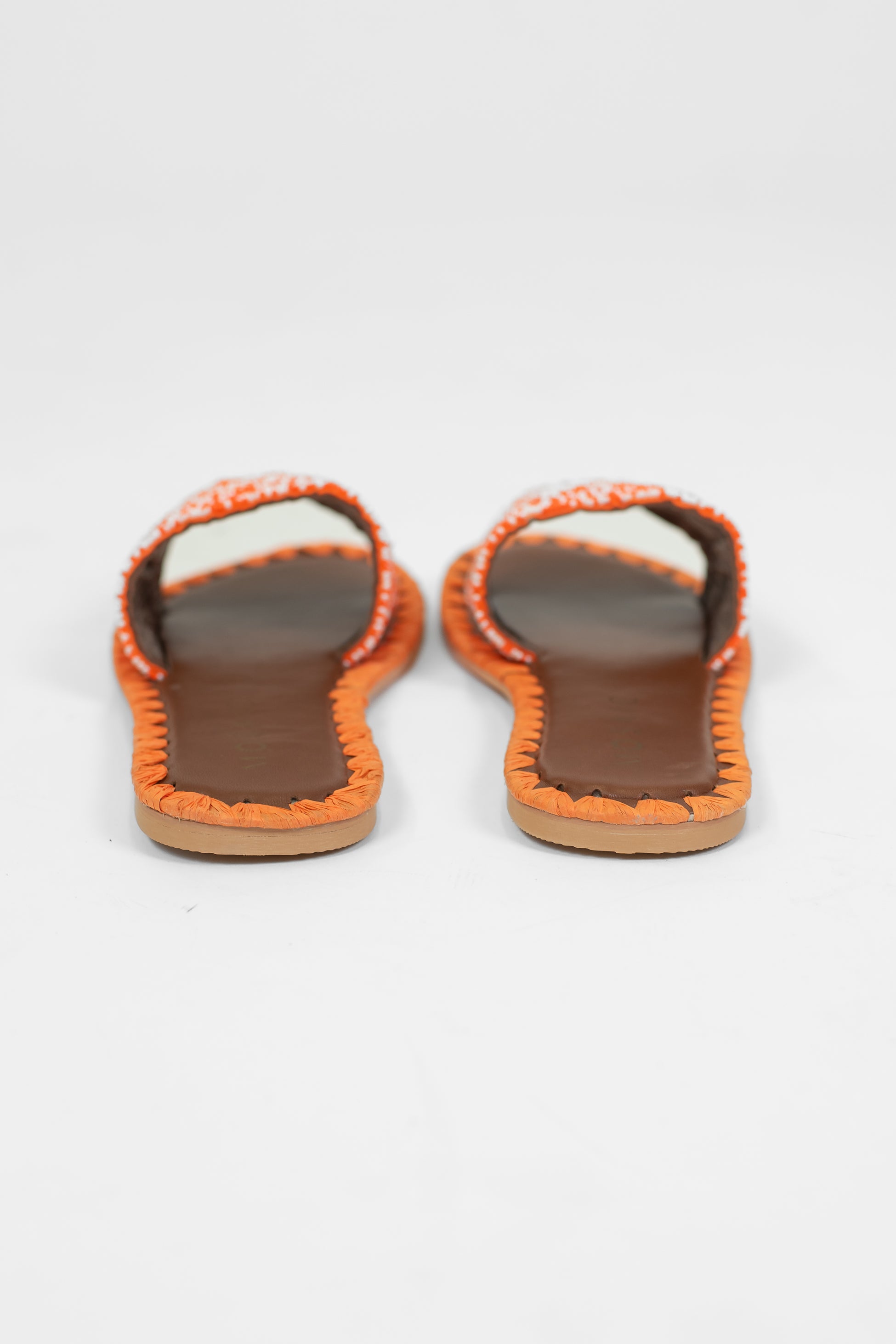 Mosaic - Ciabattina con fascia decorata da perline