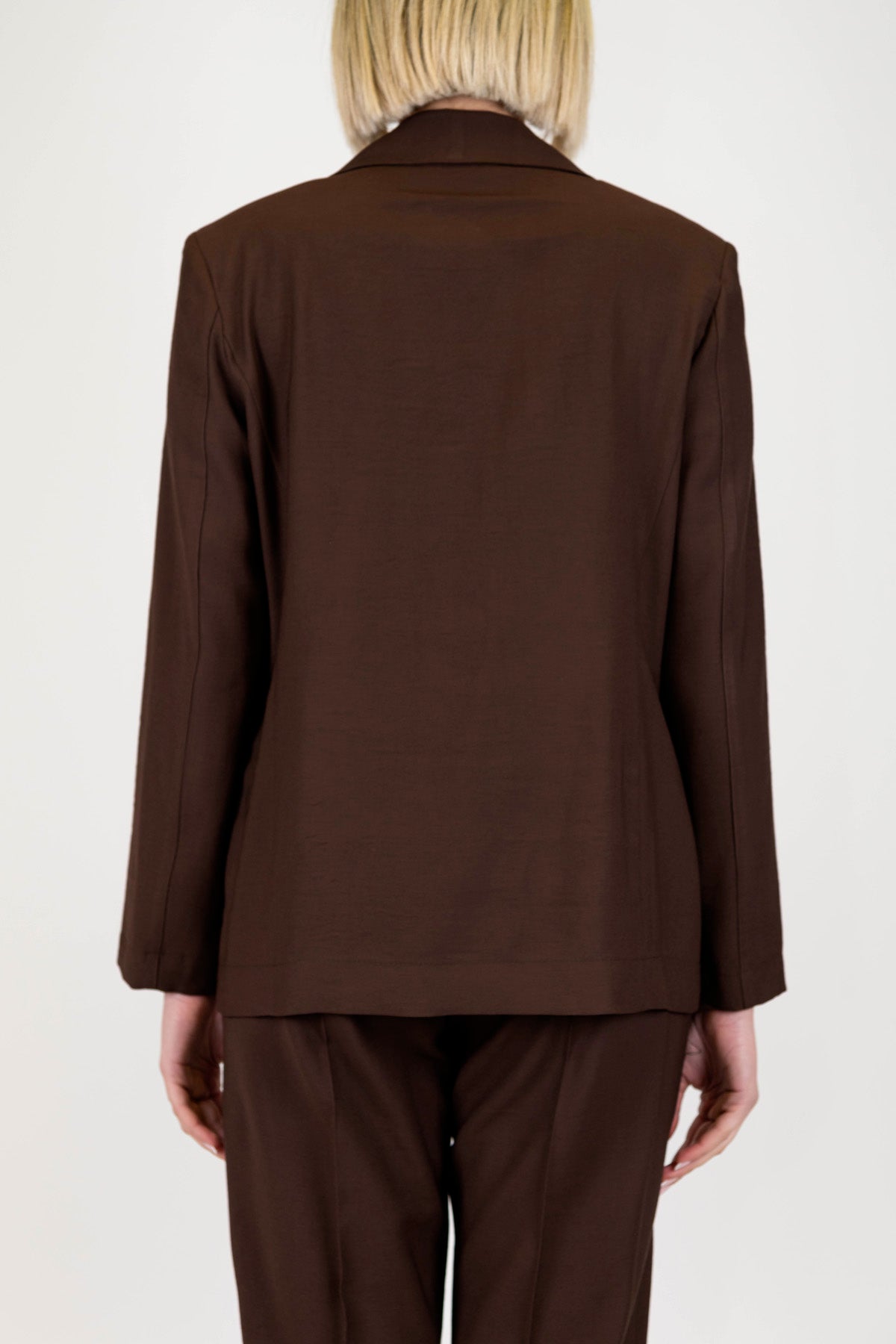 Maryley - Giacca monopetto con tasche laterali