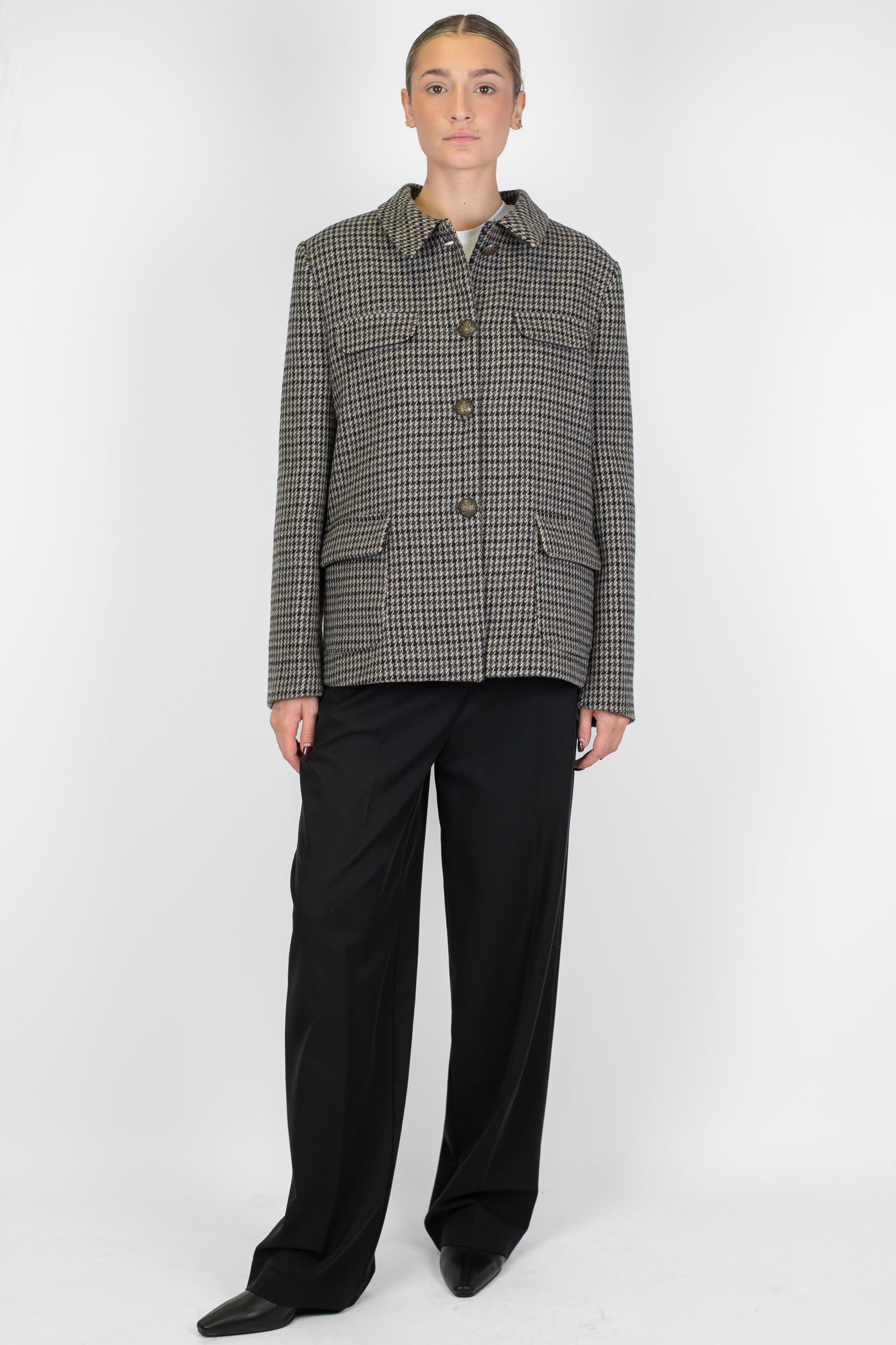 Maryley - Pantalone palazzo in tencel