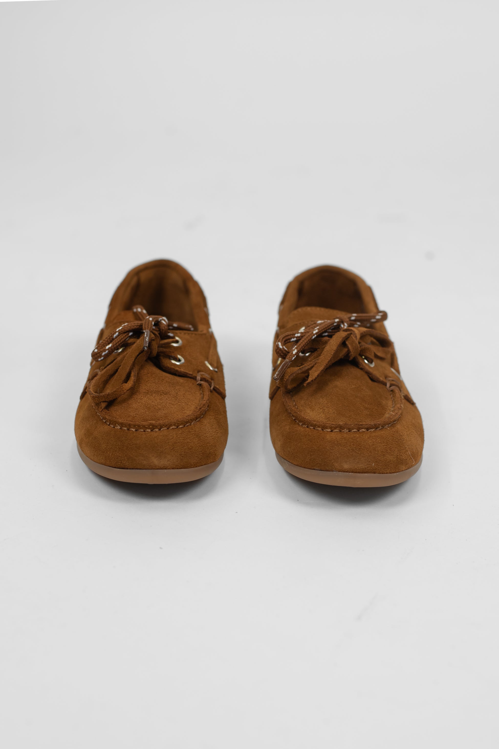 Ovyé - Mocassino in camoscio con lacci