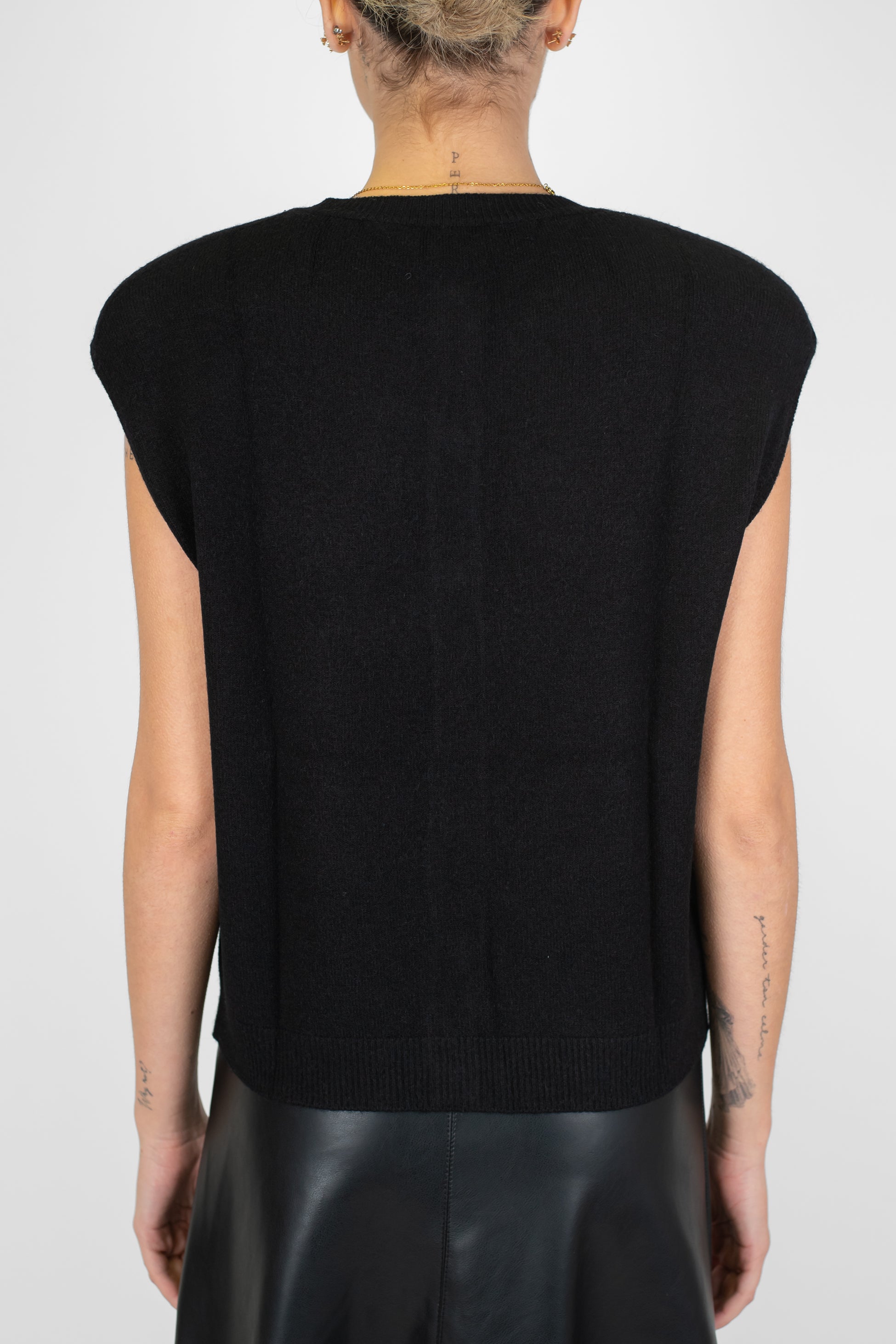 Maryley - Cardigan in viscosa giromaniche con spalline