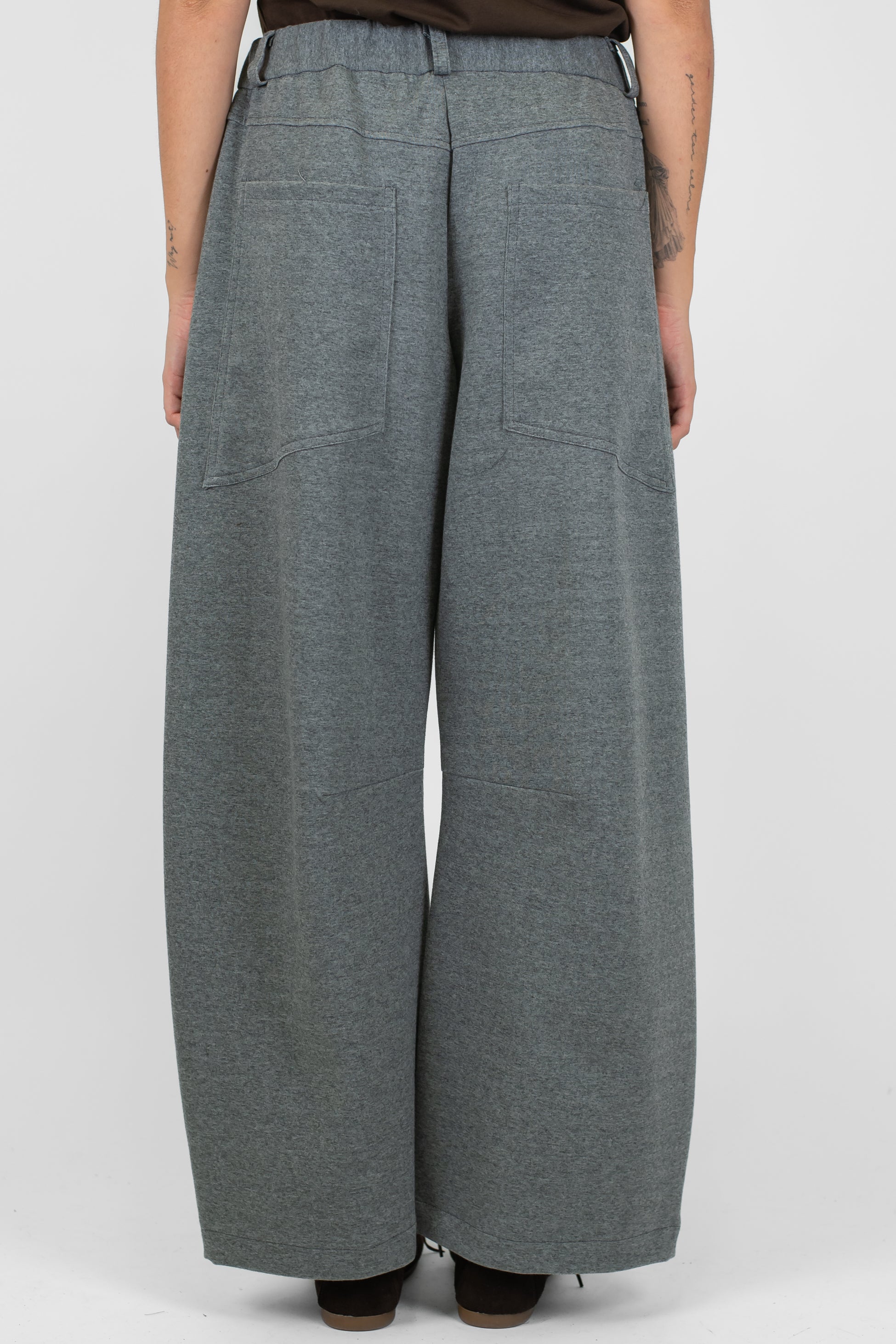 Motel - Pantalone balloon ampio con elastico in vita