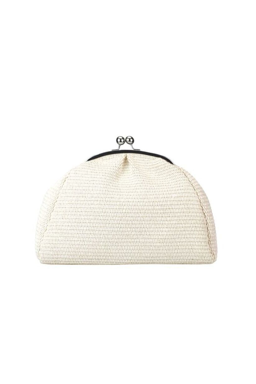 Clutch grande in rafia
