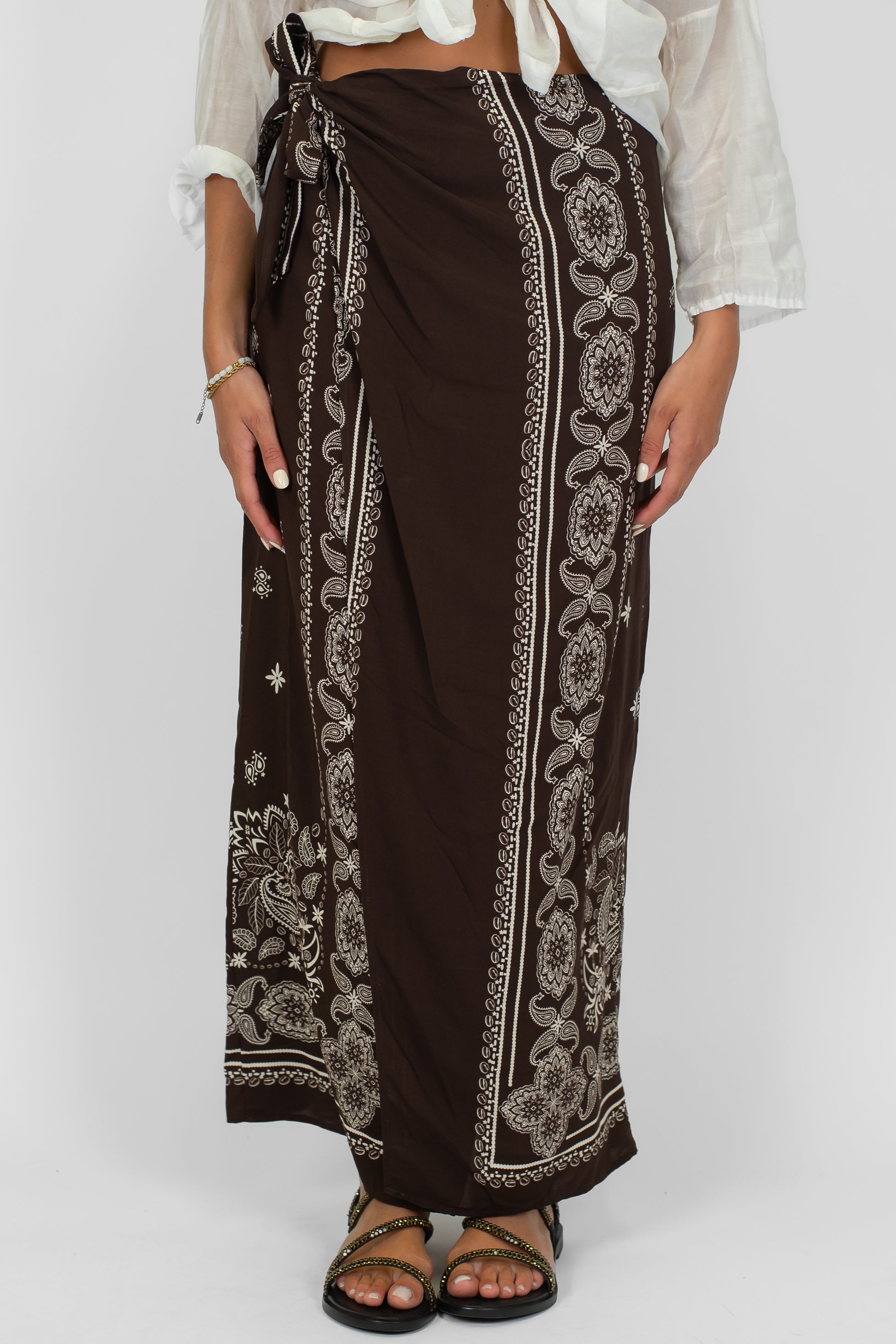 Haveone - Gonna a portafoglio fantasia bandana in viscosa