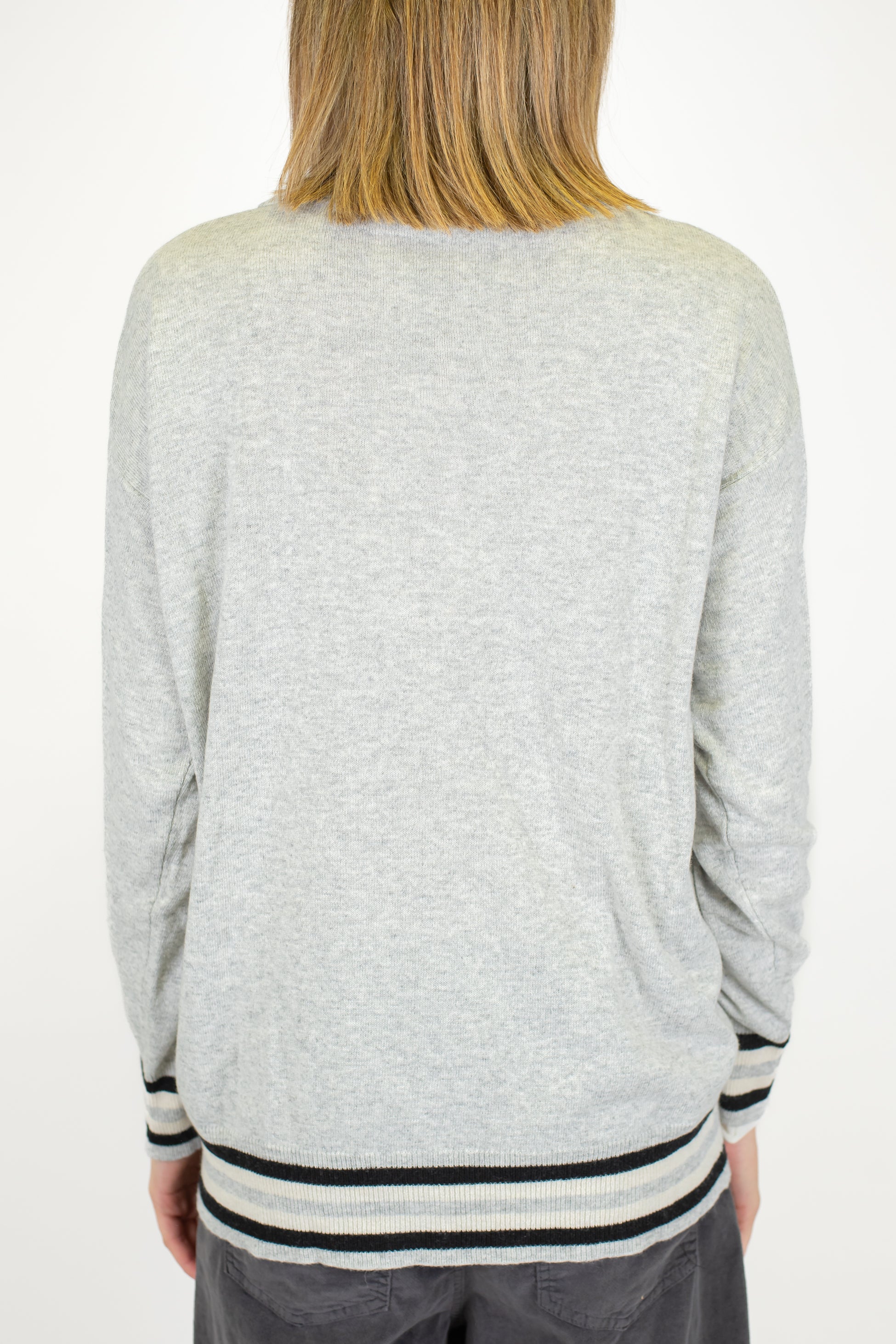 Motel - Cardigan in misto lana/viscosa con rombi